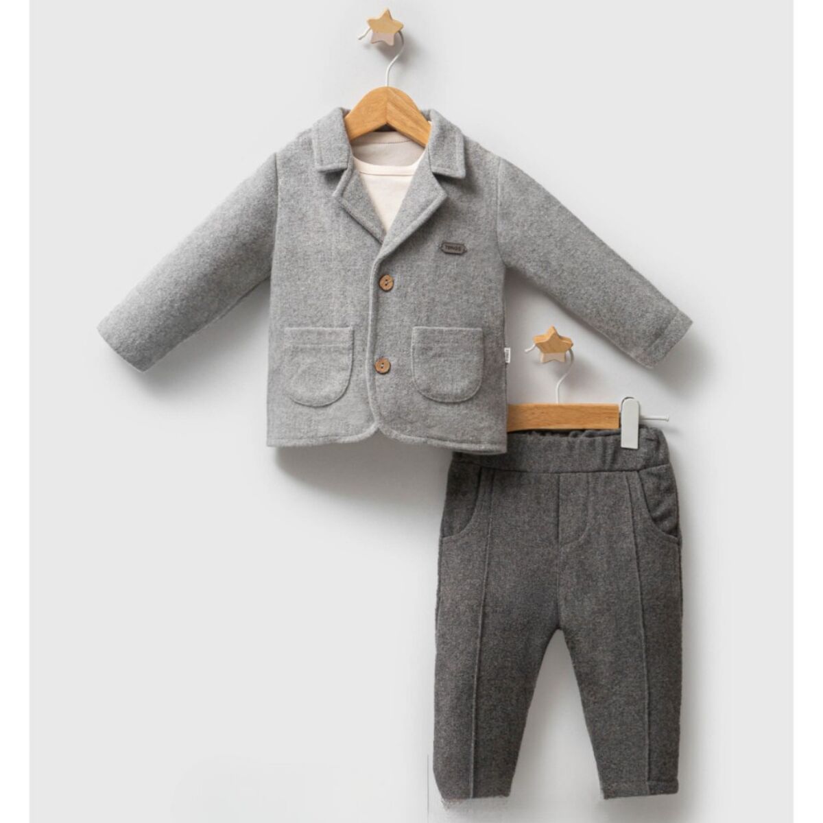 Tongs Baby Customary 3 Lü Takım 5731 Gri̇