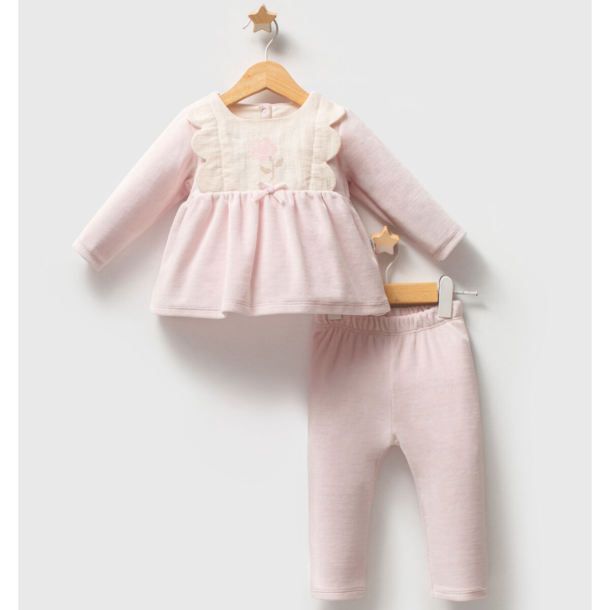 Tongs Baby Etami̇ne 2 Li̇ Takım 5683 Pembe