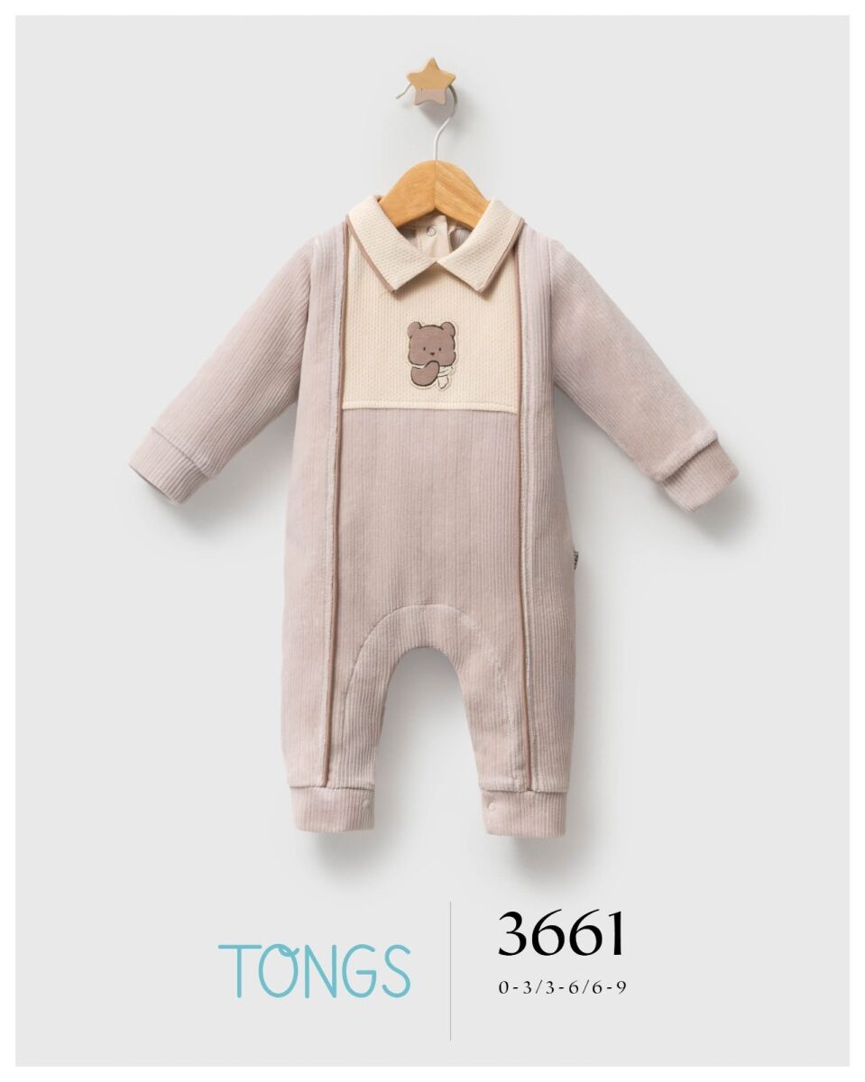 Tongs Baby Gri̇zly Bear Tulum 3661 Gri̇