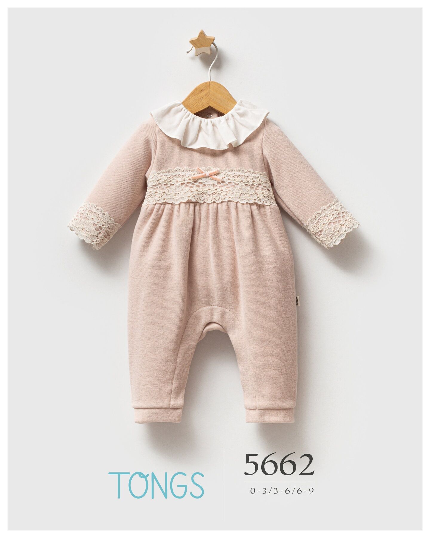 Tongs Baby Lace Dream Tulum 5662 Pudra