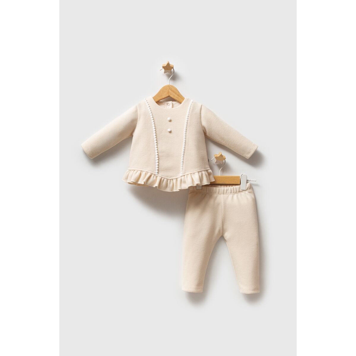 Tongs Baby Lace Dreams 2 Li̇ Takım 5660 Ekru