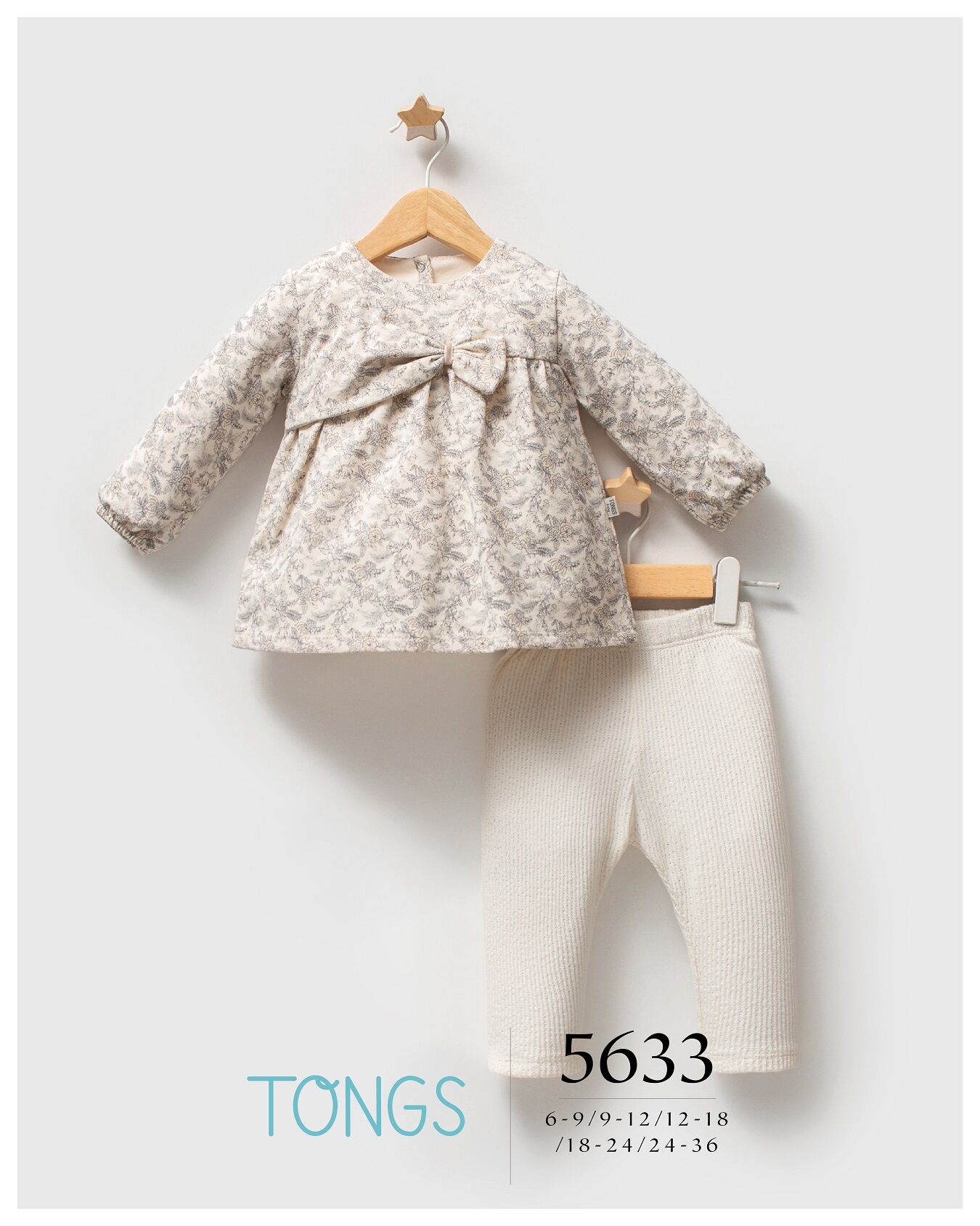 Tongs Baby Li̇ttle Honey 2 Li̇ Takım 5633 Ekru