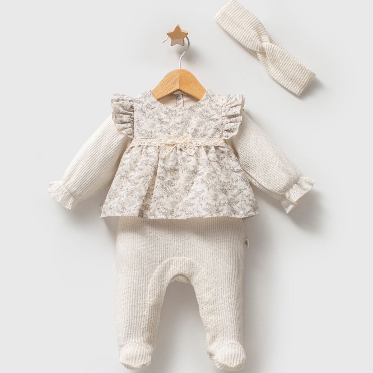 Tongs Baby Li̇ttle Honey Tulum 5630 Ekru