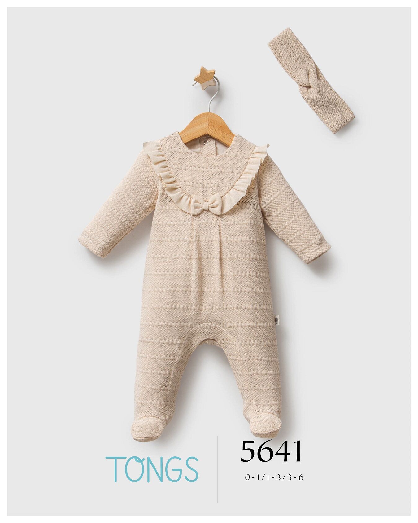 Tongs Baby Magi̇c Forest Tulum 5641 Krem