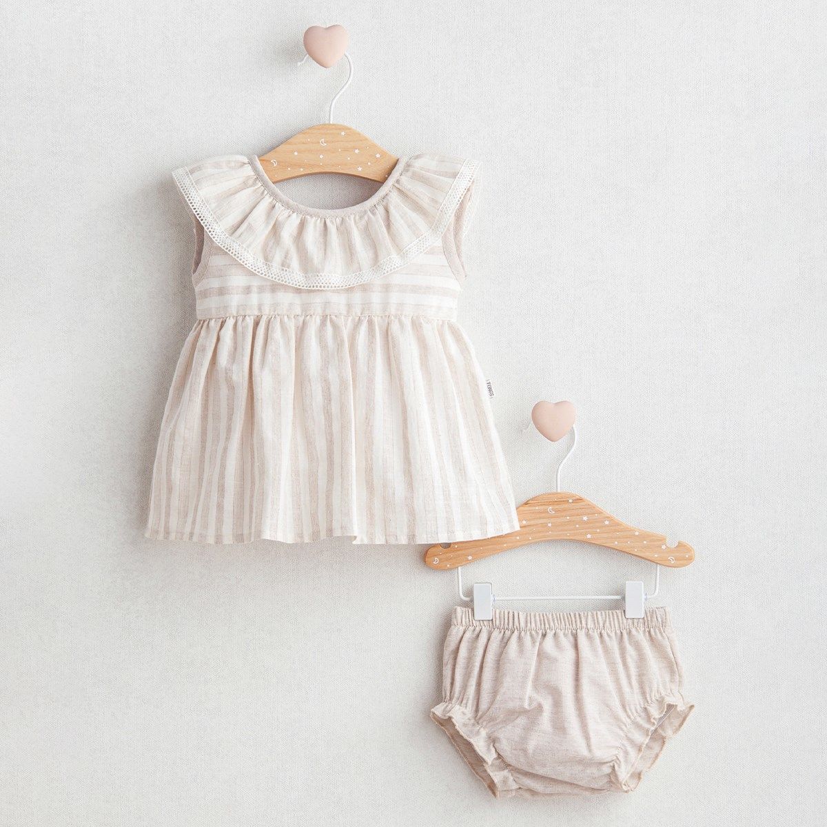 Tongs Baby Nostalgi̇a 2 Li̇ Takım 5515 Bej