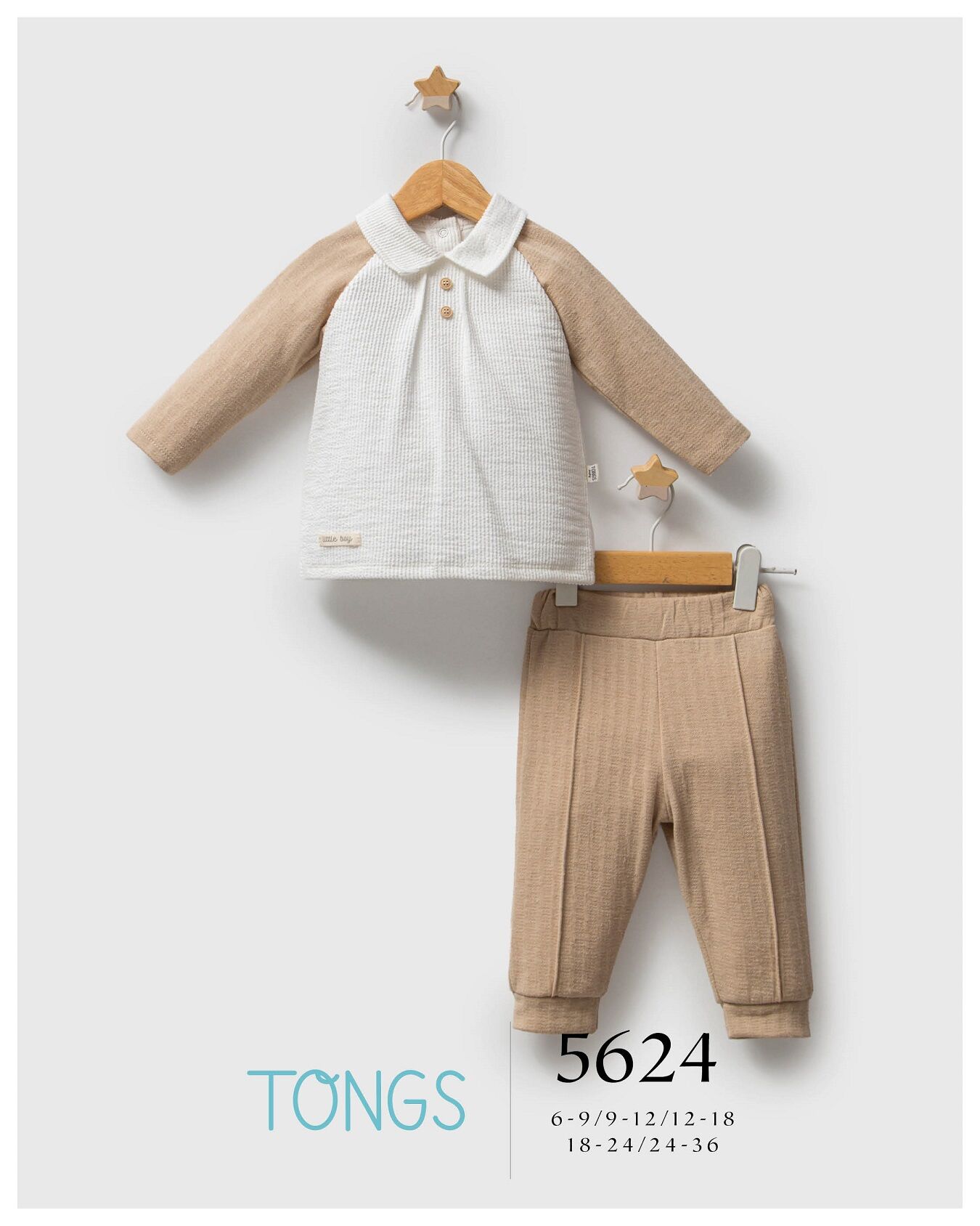 Tongs Baby Streamli̇ned 2 Li̇ Takım 5624 Bej