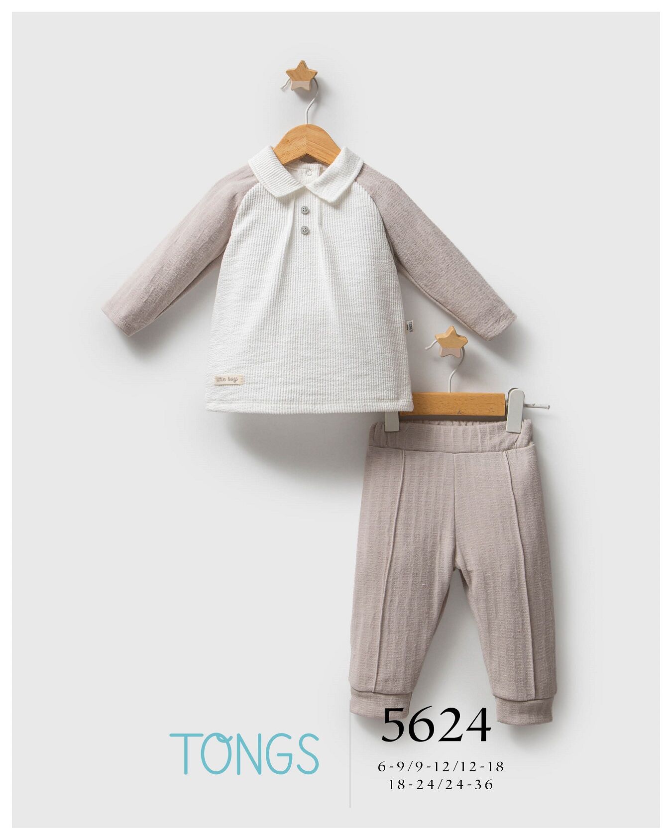 Tongs Baby Streamli̇ned 2 Li̇ Takım 5624 Gri̇