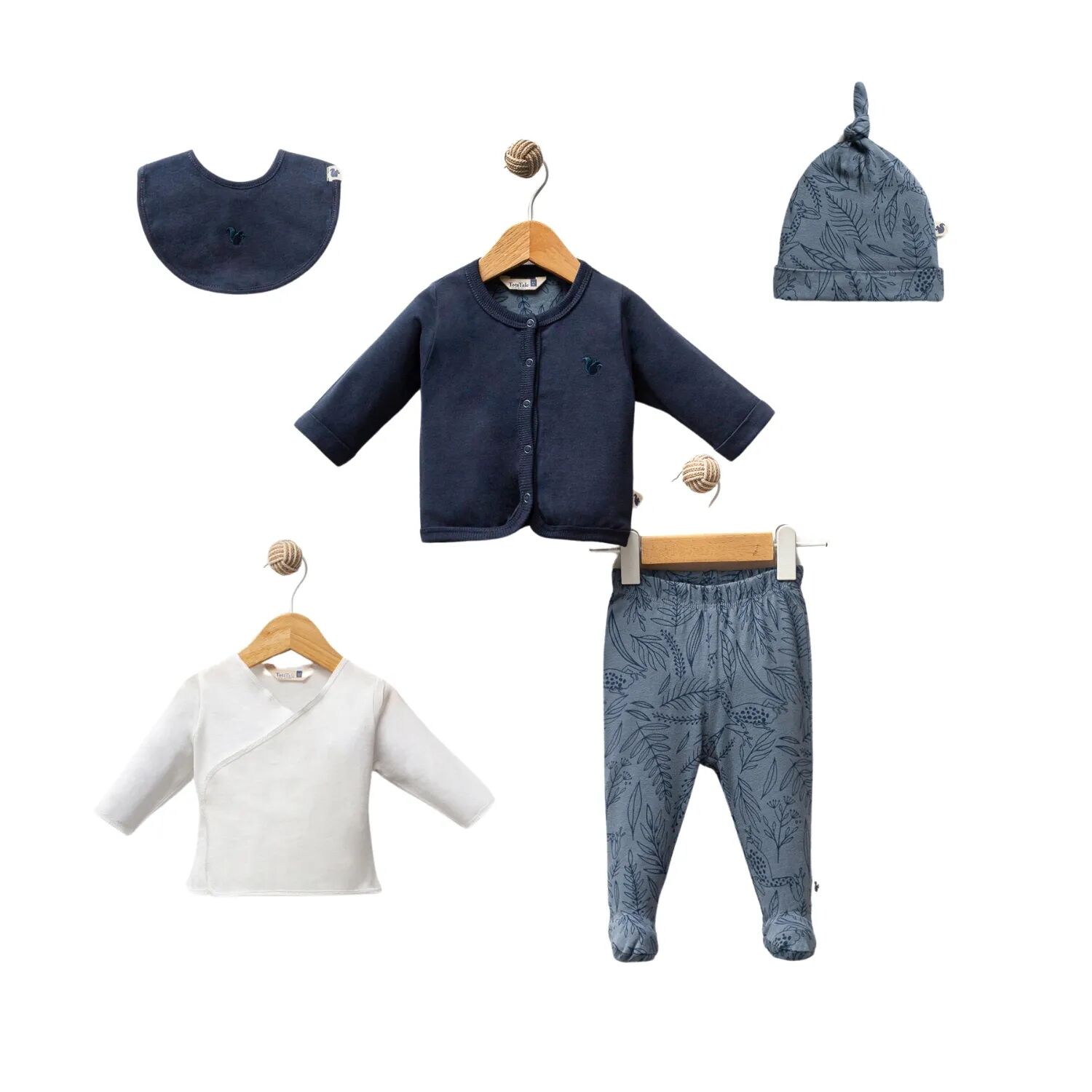 Tost Tale Li̇ttle Frog 5 Parça Hastane Çıkışı Navy