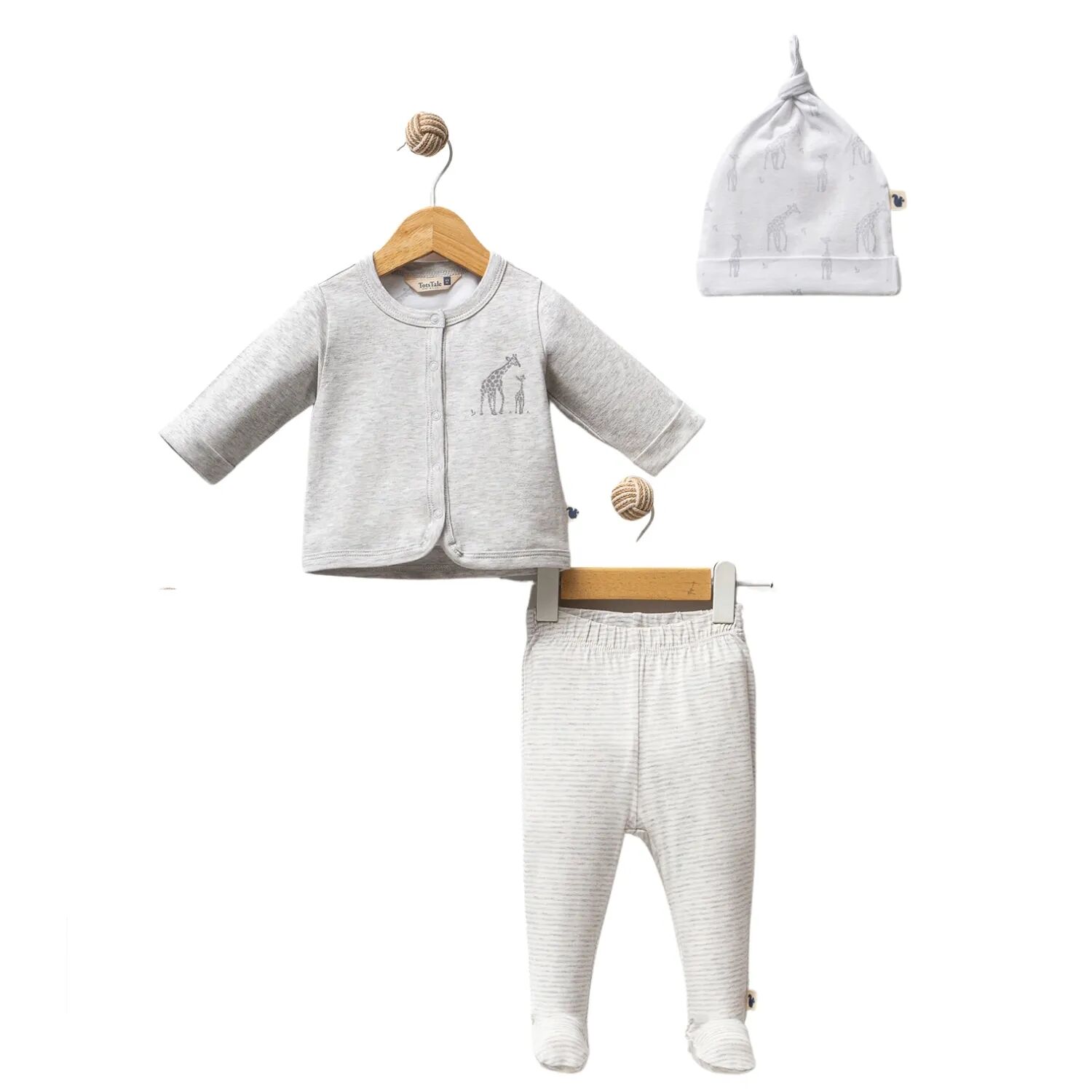 Tost Tale The Gi̇raffe 5 Parça Hastane Çıkışı Grey