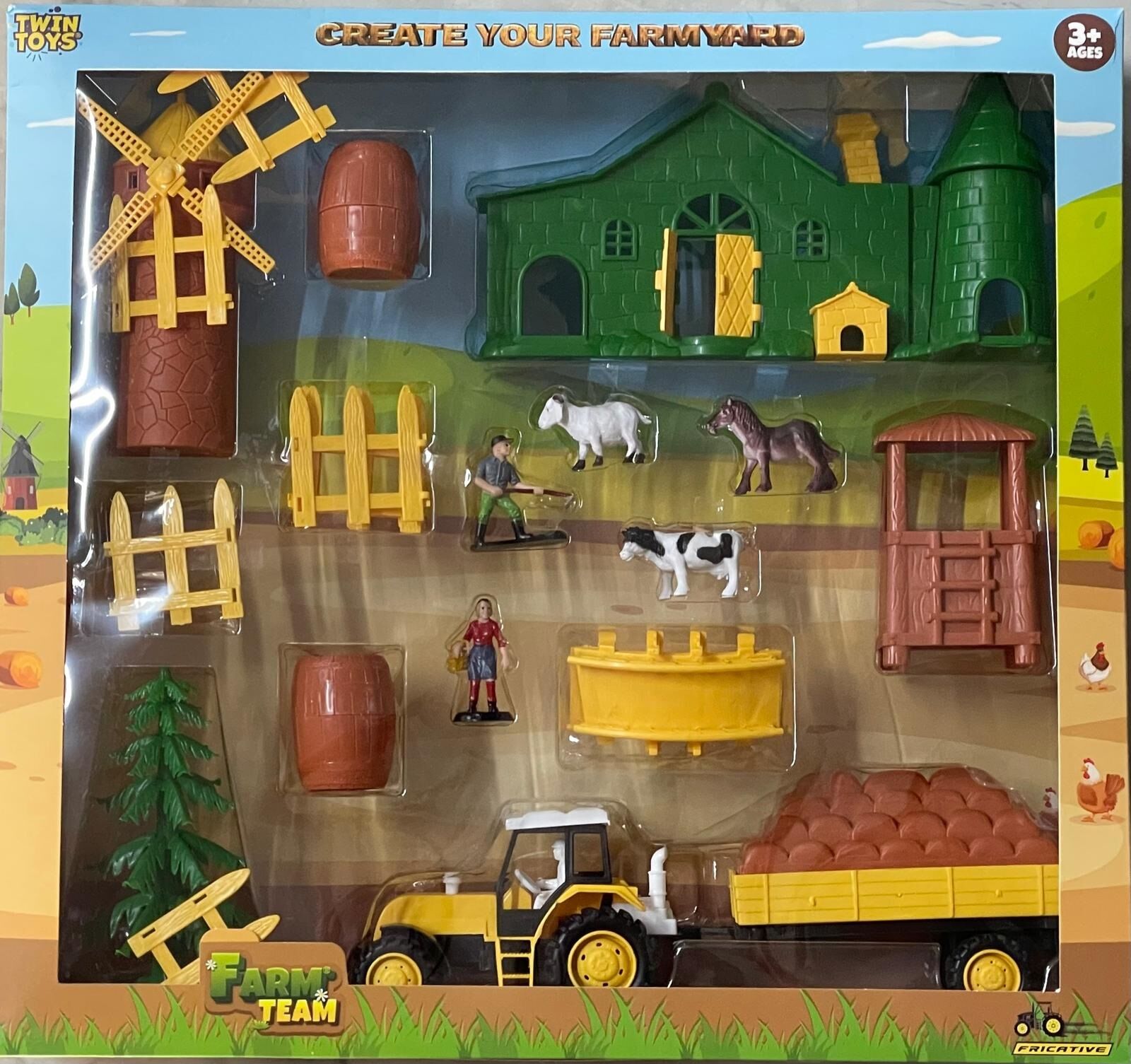 Toysan Çi̇ftli̇k Seti̇ Toy-64