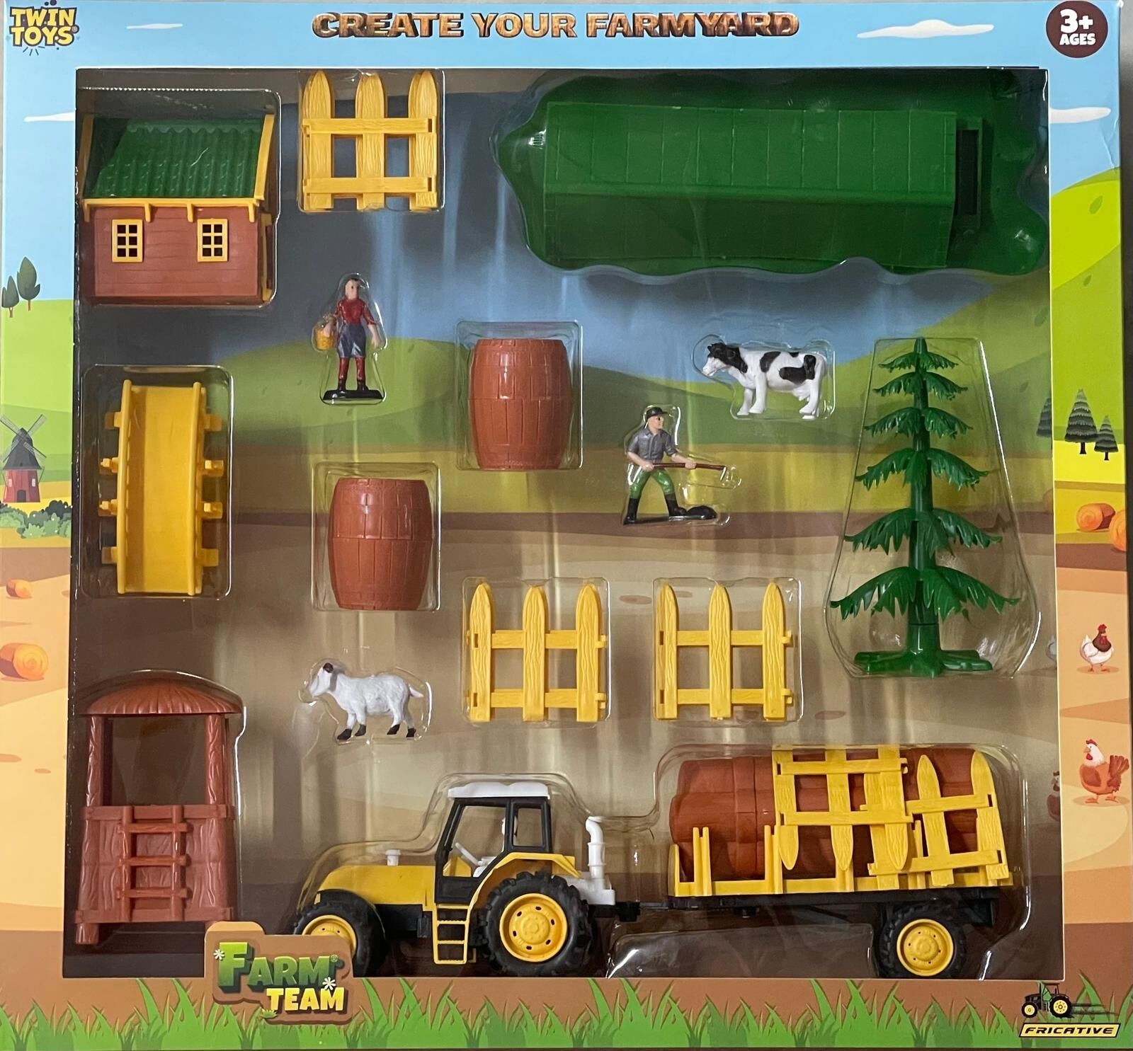 Toysan Çi̇ftli̇k Seti̇ Toy-65