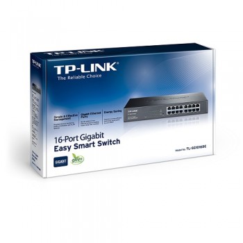 Tp-Lınk Tl-Sg1016De 16Port 10/100/1000 Yöneti̇lebi̇li̇r Swıtch