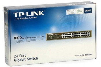 Tp-Lınk Tl-Sg1024D 24Port 10/100/1000 Yöneti̇lemez Swıtch