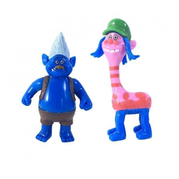 Trolls Yağmur Ormanı Şans Bebekleri̇ 2 Li̇ Fi̇gür - Tbg256562