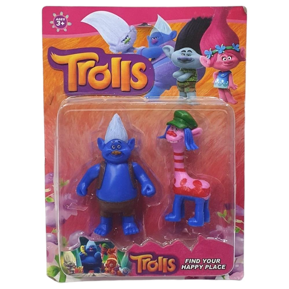 Trolls Yağmur Ormanı Şans Bebekleri̇ 2 Li̇ Fi̇gür - Tbg256562