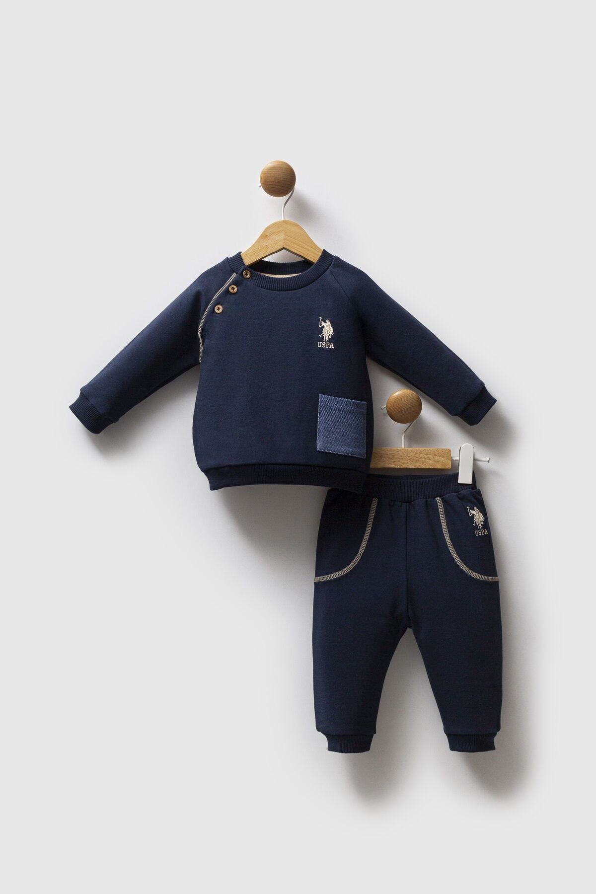 U.s. Polo Assn 2 Li̇ Takım Usb2521 Laci̇vert