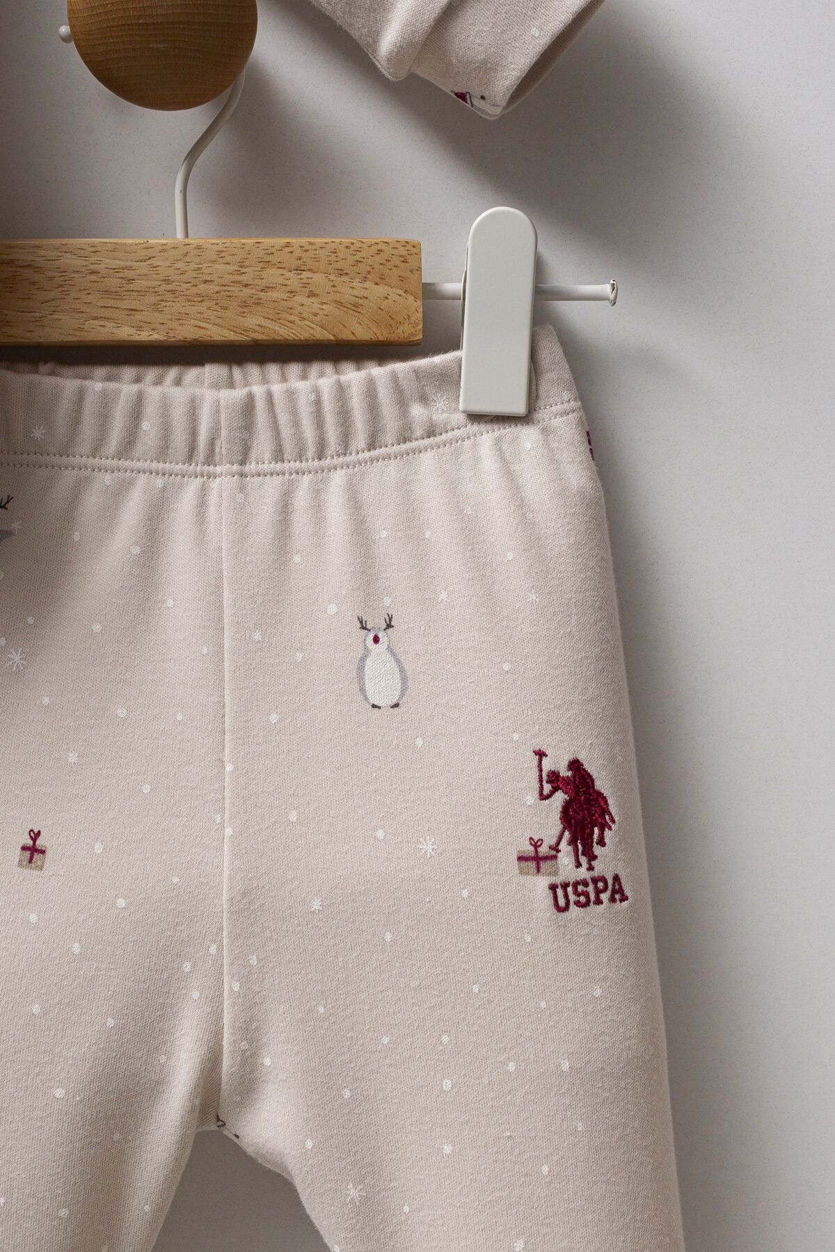 U.s. Polo Assn 2 Li̇ Takım Usb2532 Bej