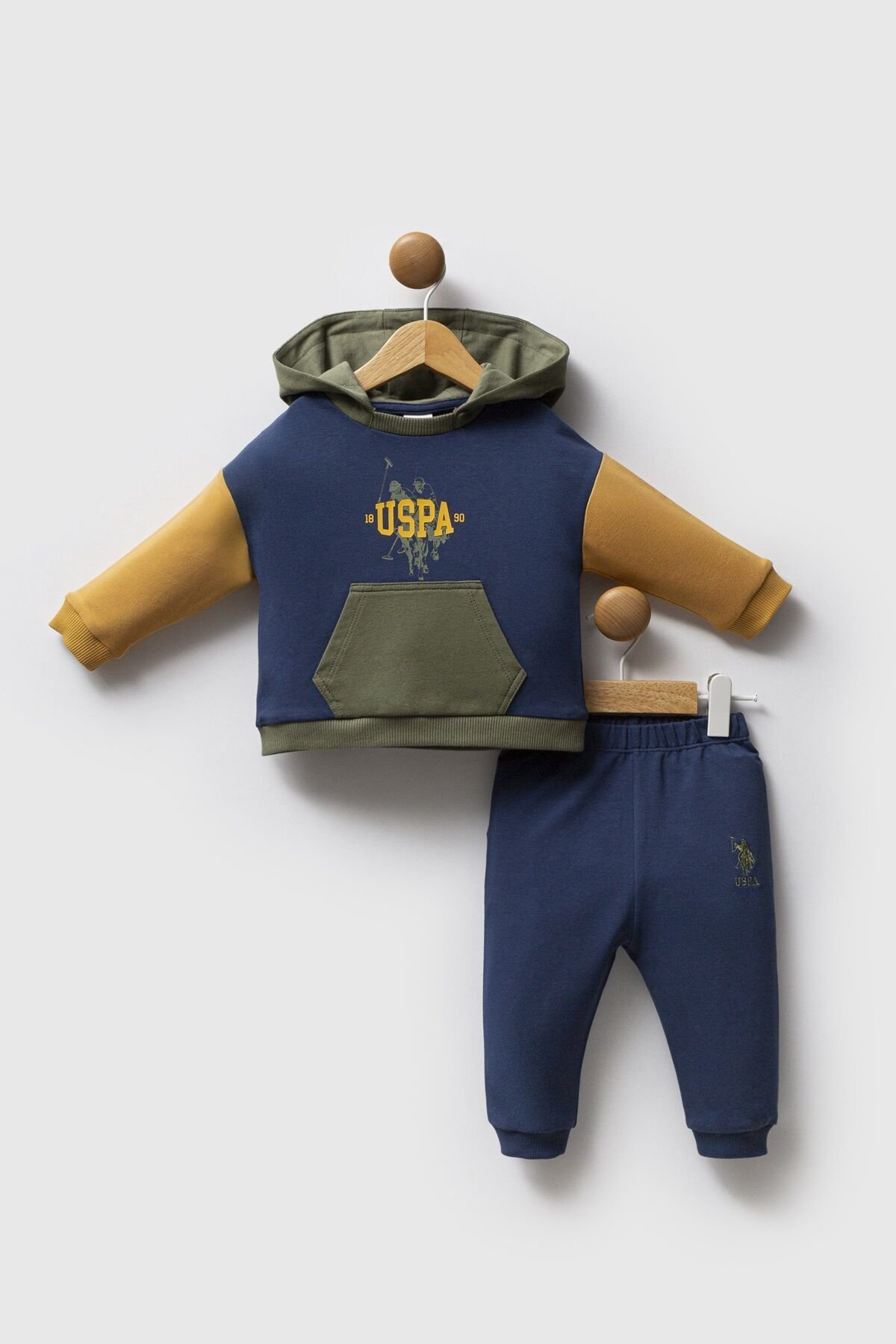 U.s. Polo Assn 2 Li̇ Takım Usb2573 İndi̇go Hardal