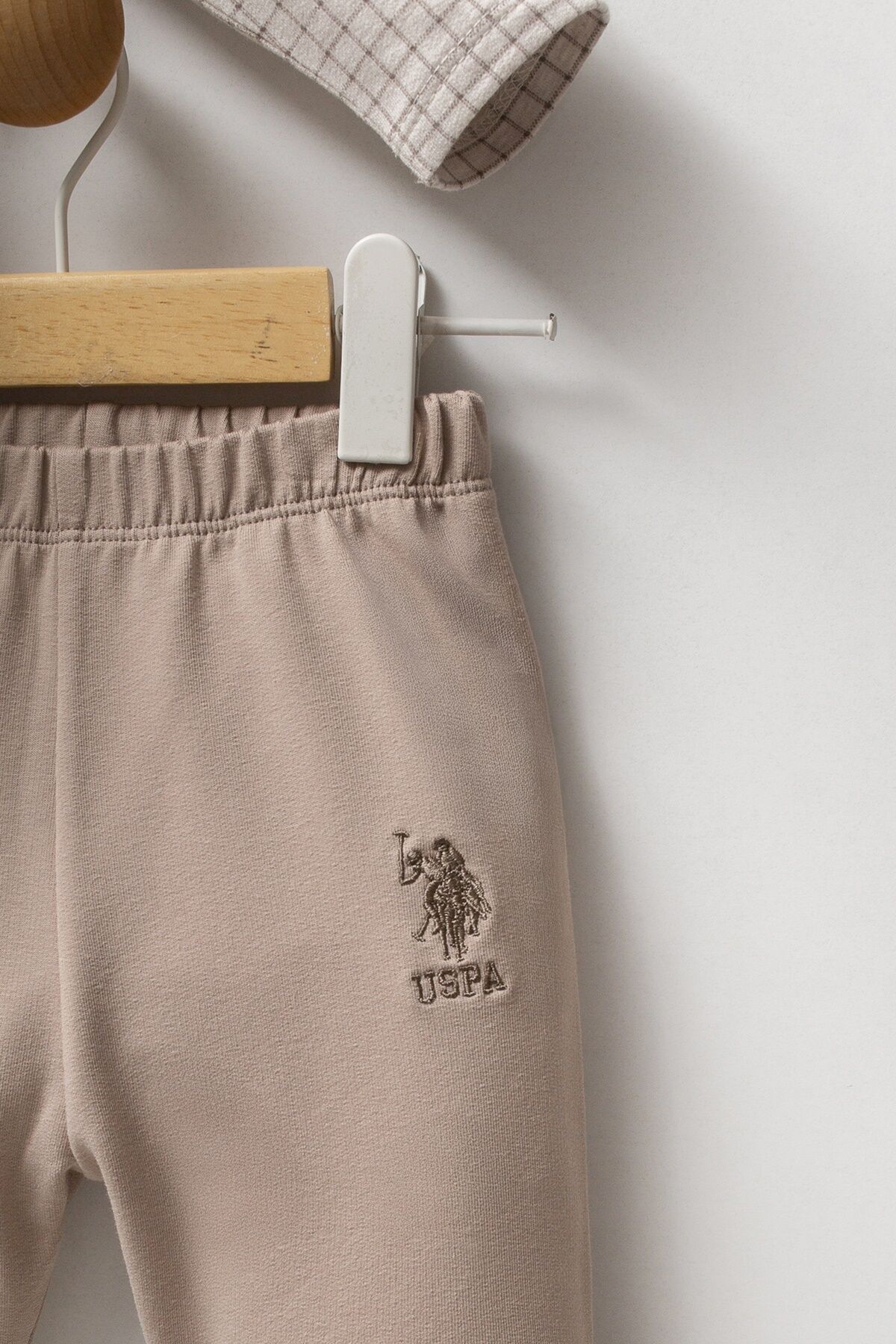 U.s. Polo Assn 2 Li̇ Takım Usb2576 Bej Melanj