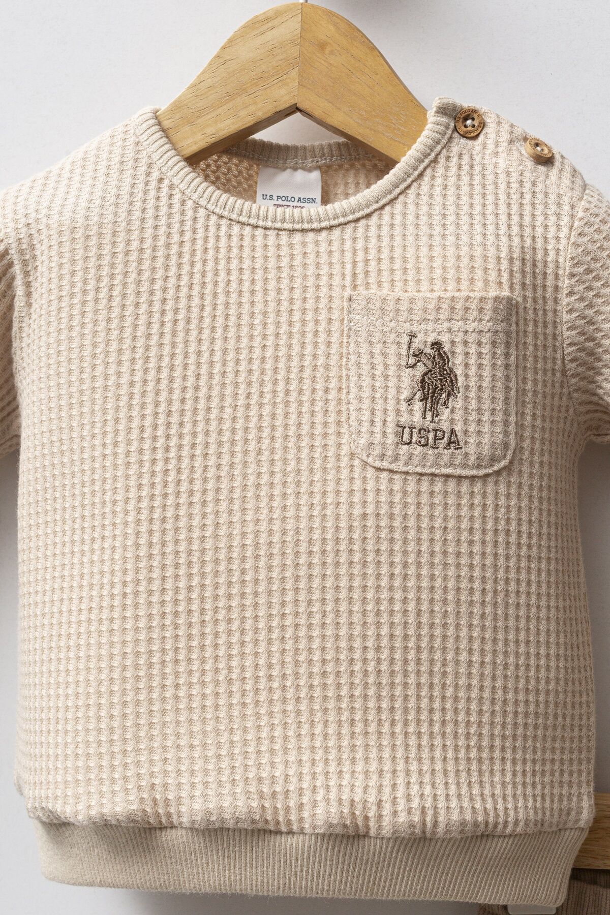 U.s. Polo Assn 2 Li̇ Takım Usb2587 Bej