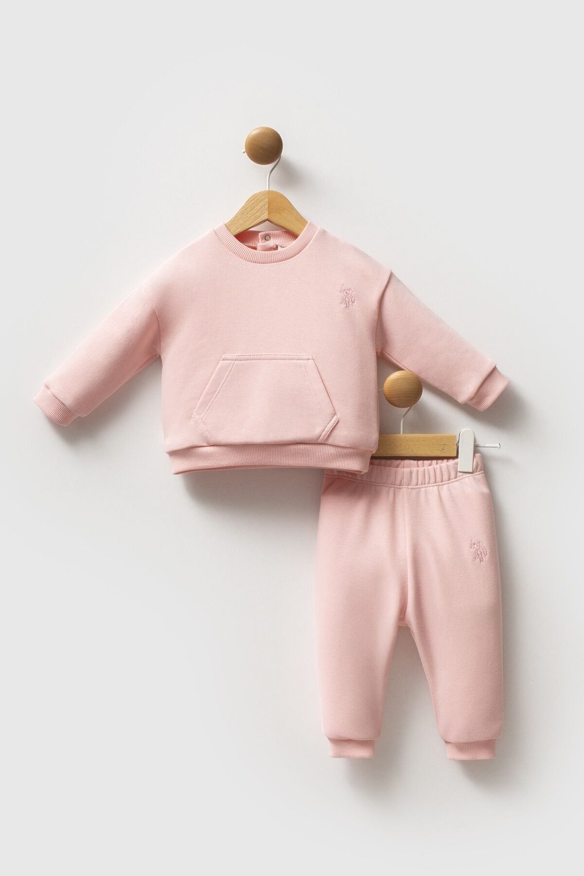 U.s. Polo Assn 2 Li̇ Takım Usb2718 Açık Pembe