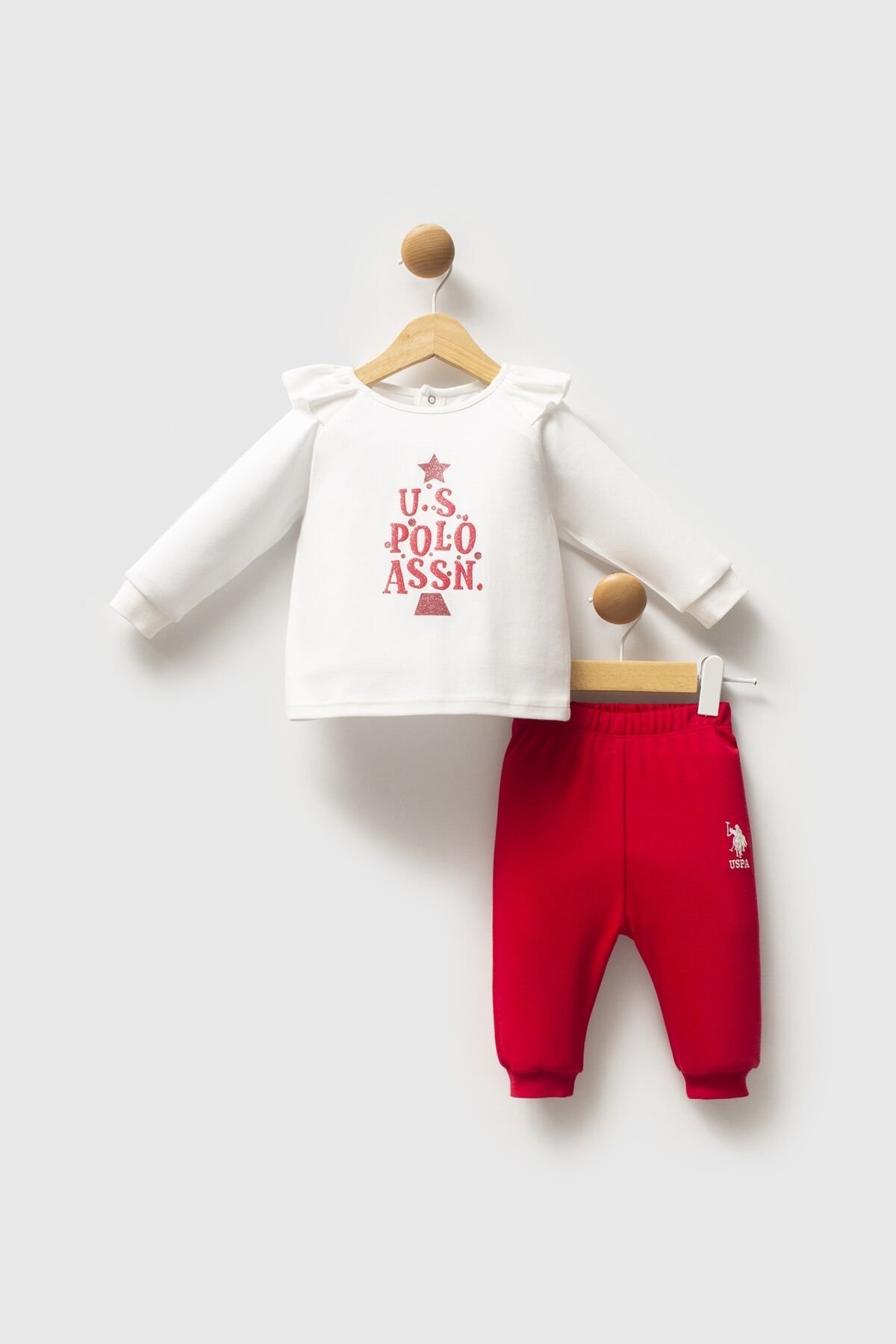 U.s. Polo Assn 2 Li̇ Takım Usb2736 Beyaz