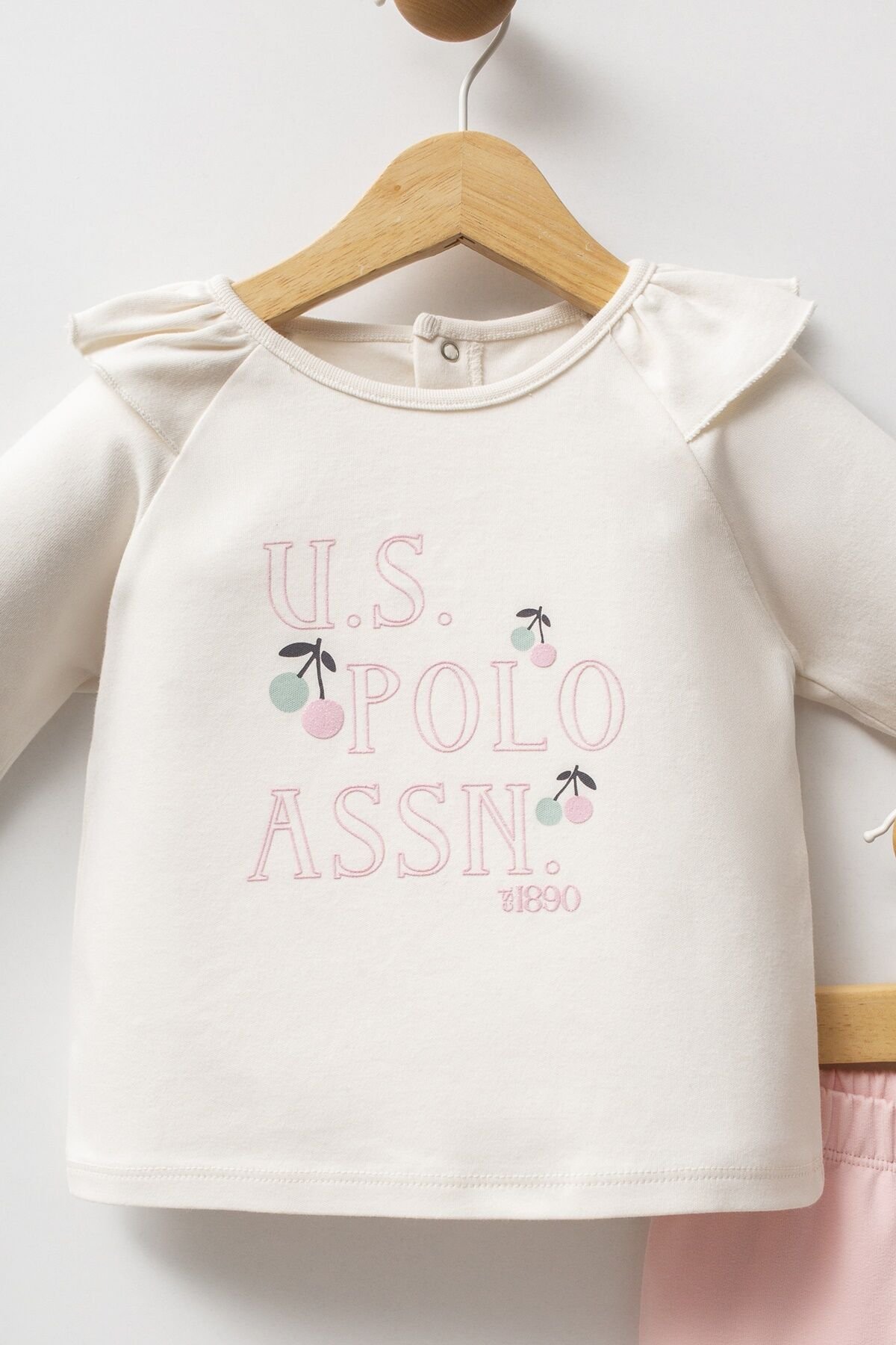 U.s. Polo Assn 2 Li̇ Takım Usb2749 Ekru