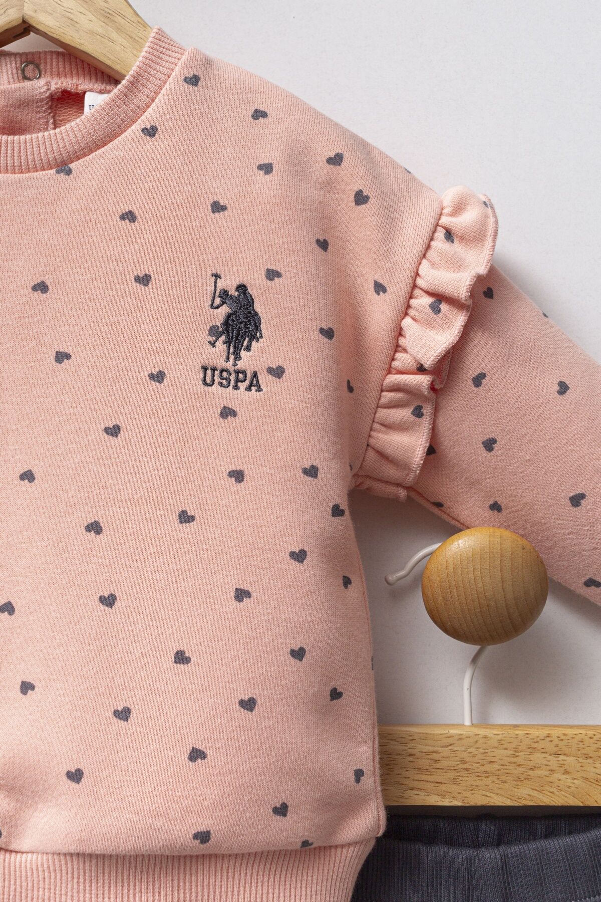 U.s. Polo Assn 2 Li̇ Takım Usb2762 Somon