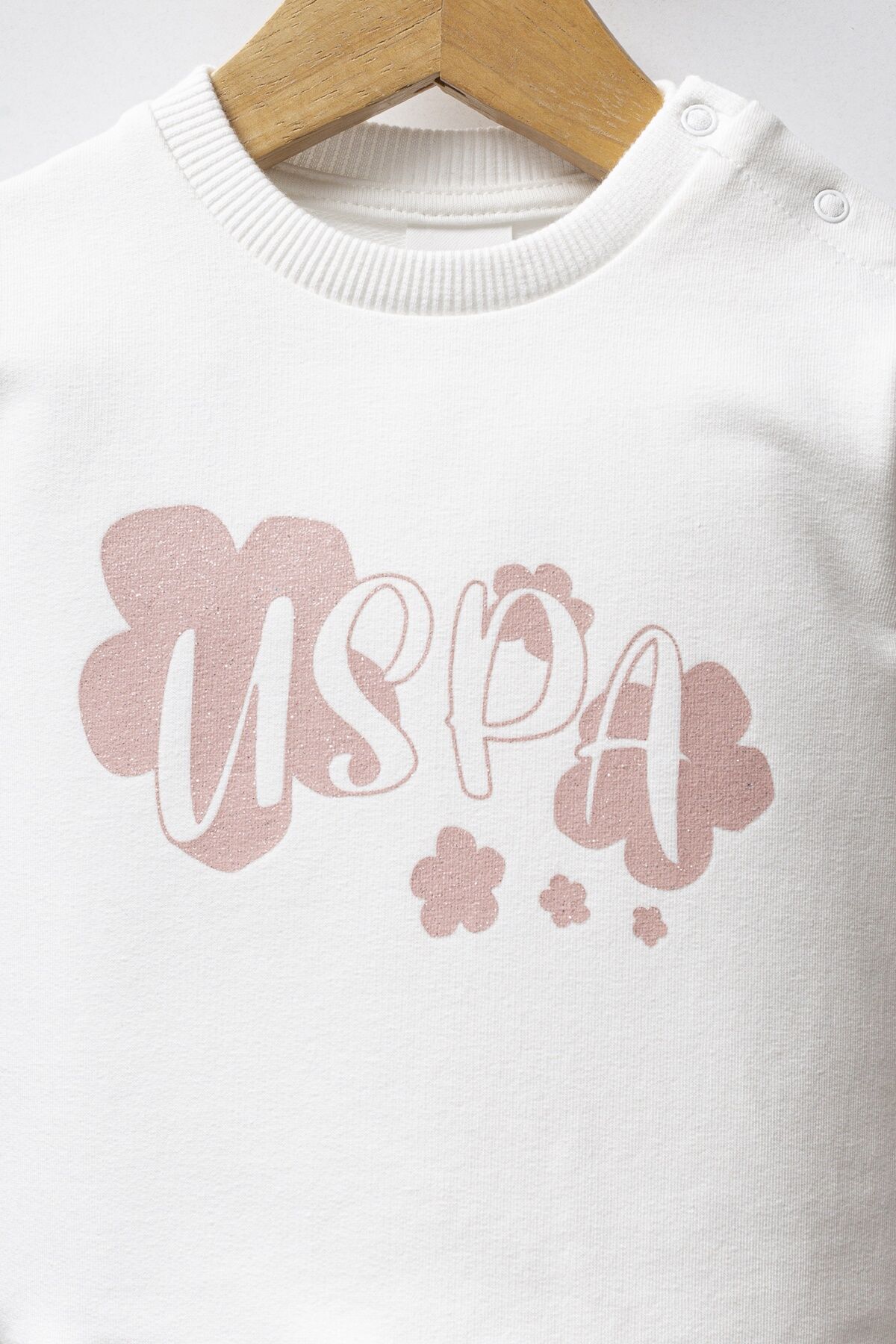 U.s. Polo Assn 2 Li̇ Takım Usb2769 Beyaz-Pudra