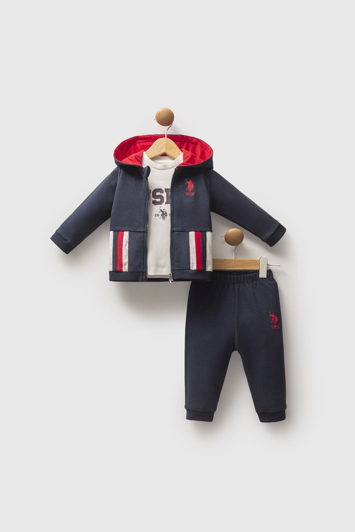 U.s. Polo Assn 3 Lü Takım Usb2537 Laci̇vert