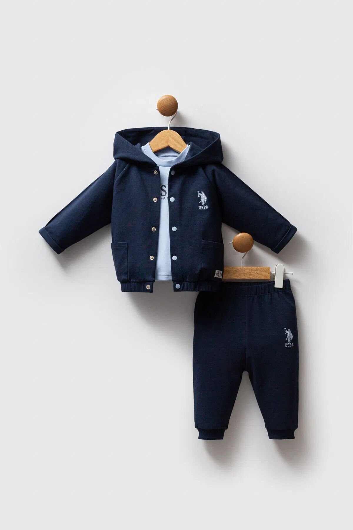 U.s. Polo Assn 3 Lü Takım Usb2542 Laci̇vert