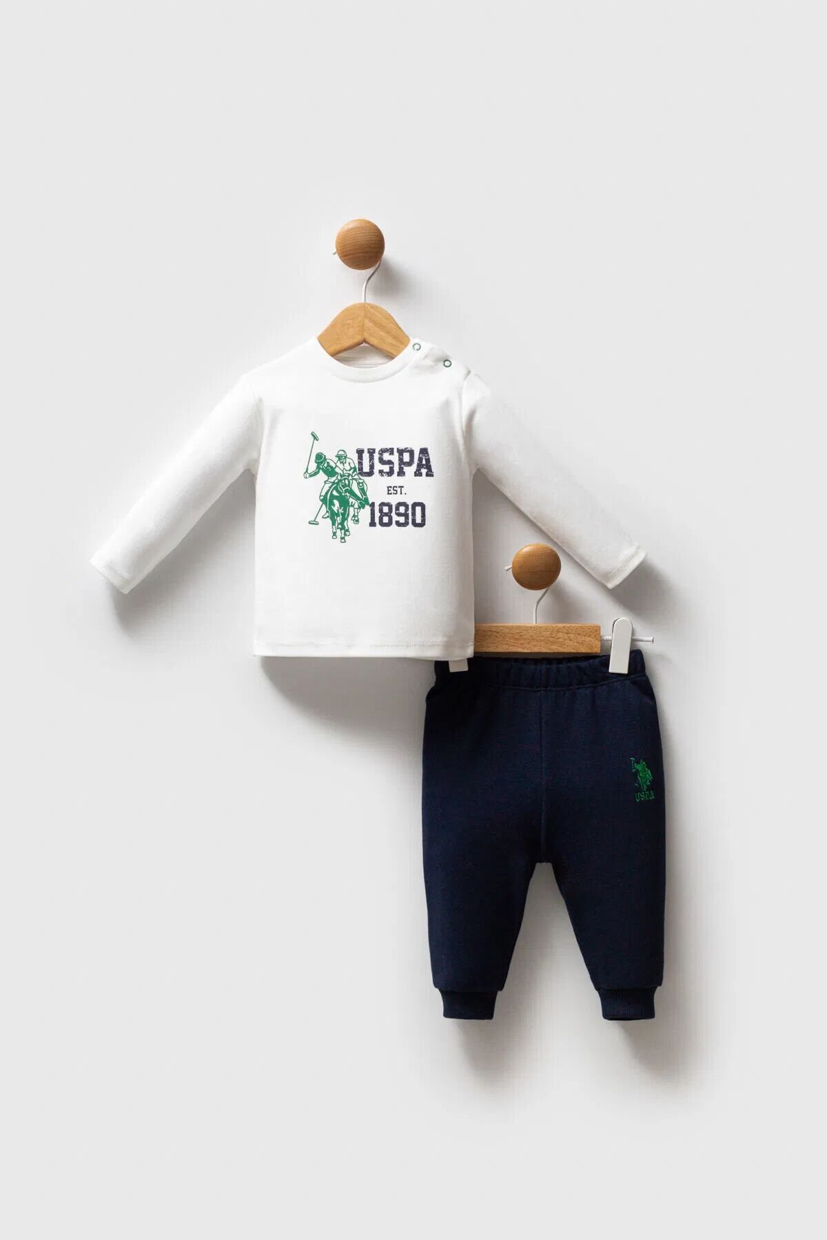 U.s. Polo Assn 3 Lü Takım Usb2553 Laci̇vert-Yeşi̇l