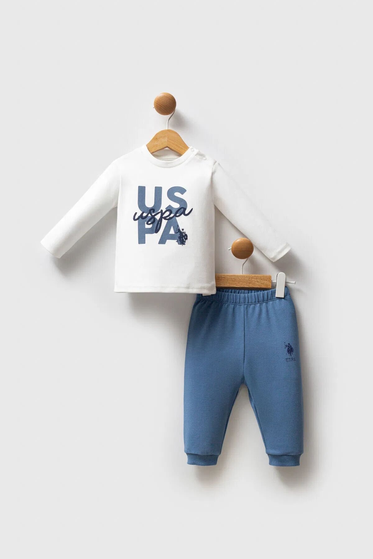 U.s. Polo Assn 3 Lü Takım Usb2558 Mavi̇