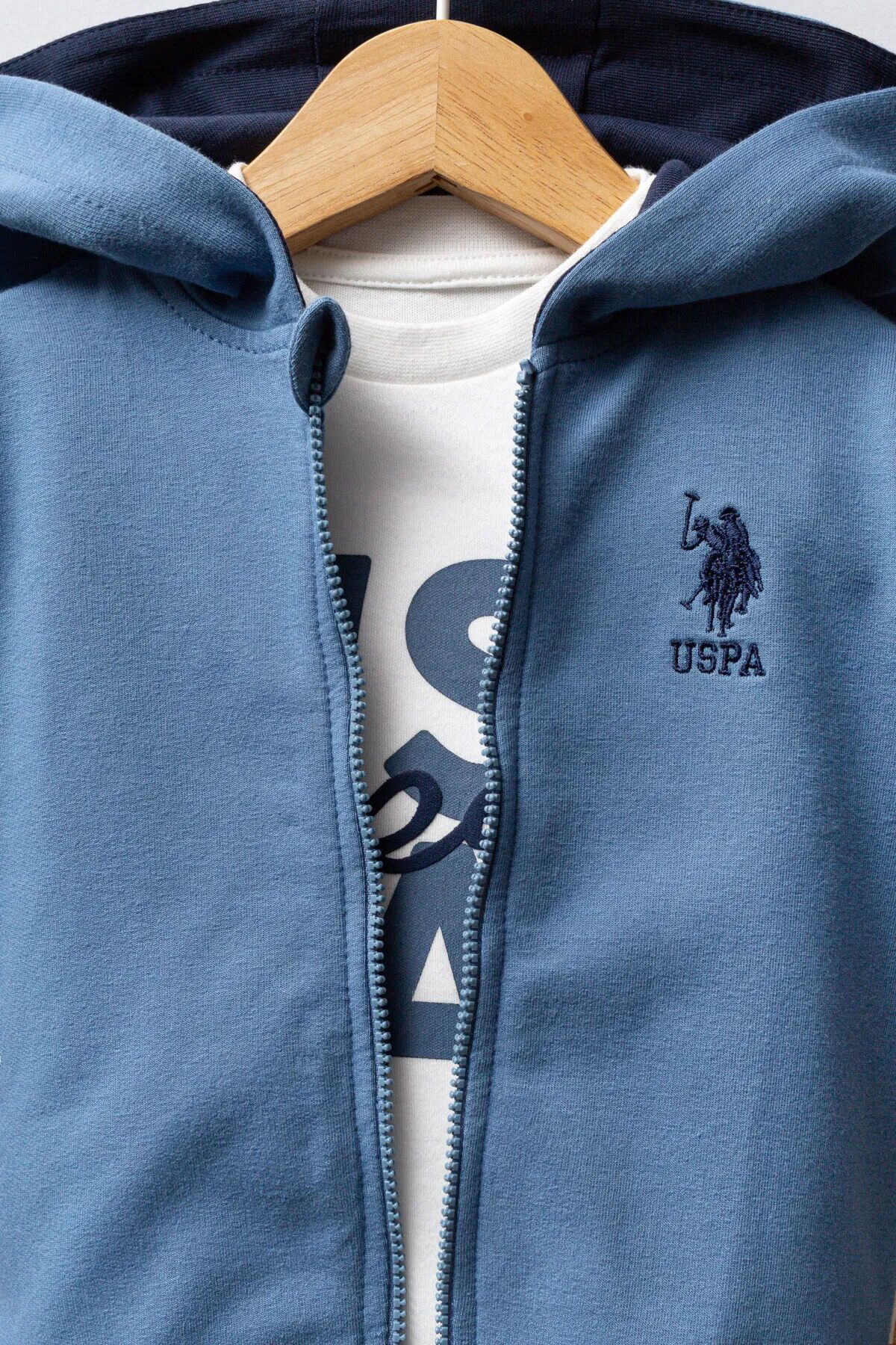 U.s. Polo Assn 3 Lü Takım Usb2558 Mavi̇