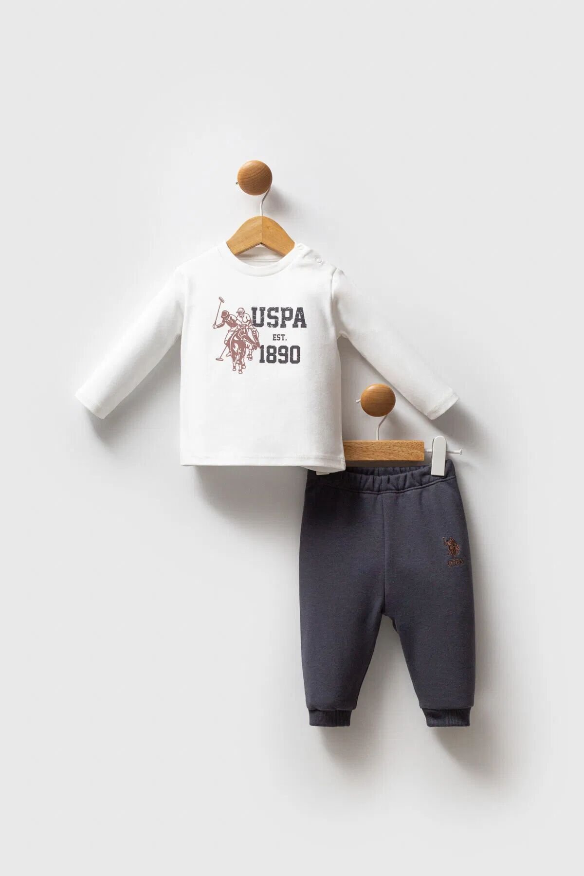 U.s. Polo Assn 3 Lü Takım Usb2561 Füme