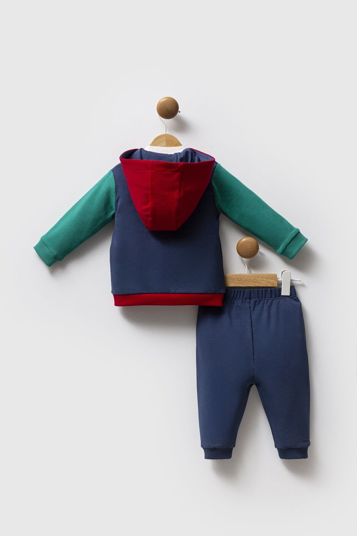 U.s. Polo Assn 3 Lü Takım Usb2574 İndi̇go Yeşi̇l