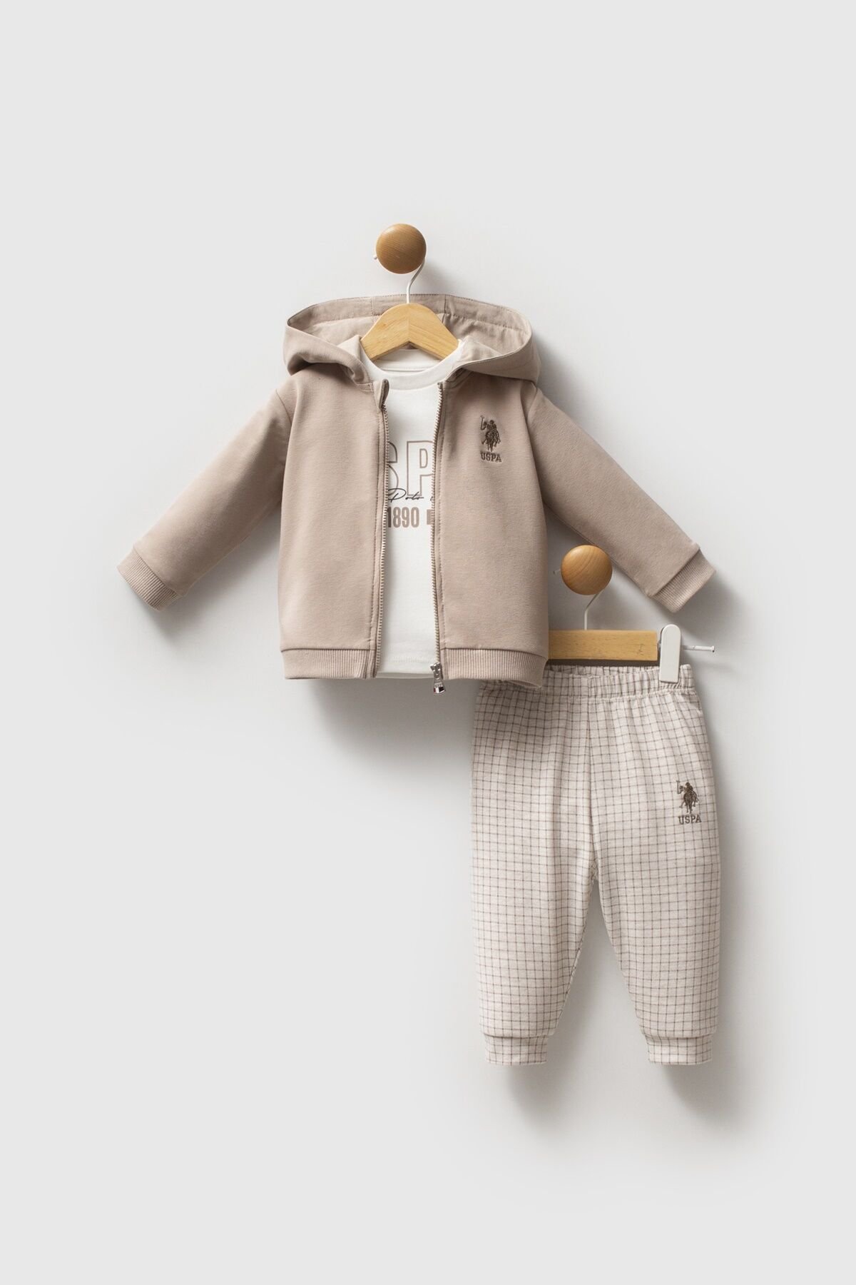 U.s. Polo Assn 3 Lü Takım Usb2579 Kum