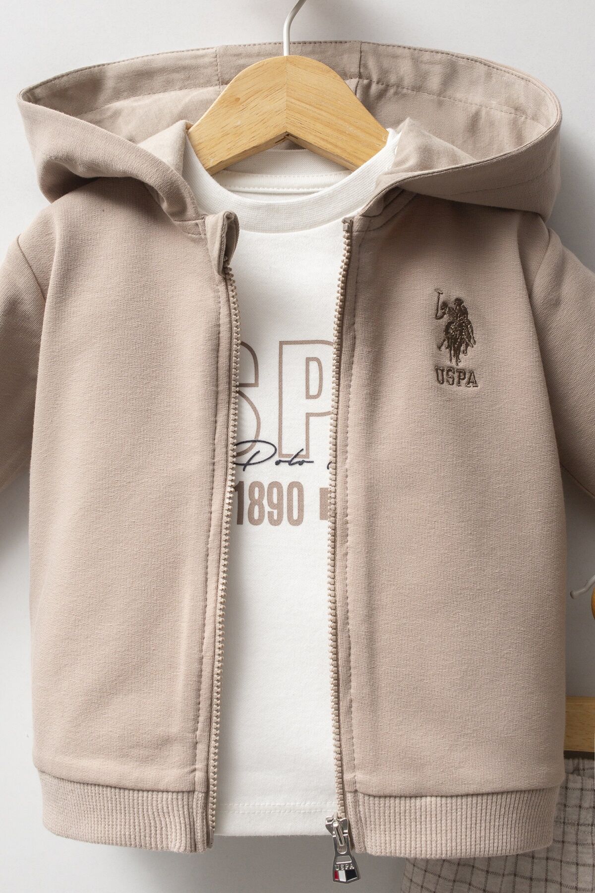 U.s. Polo Assn 3 Lü Takım Usb2579 Kum