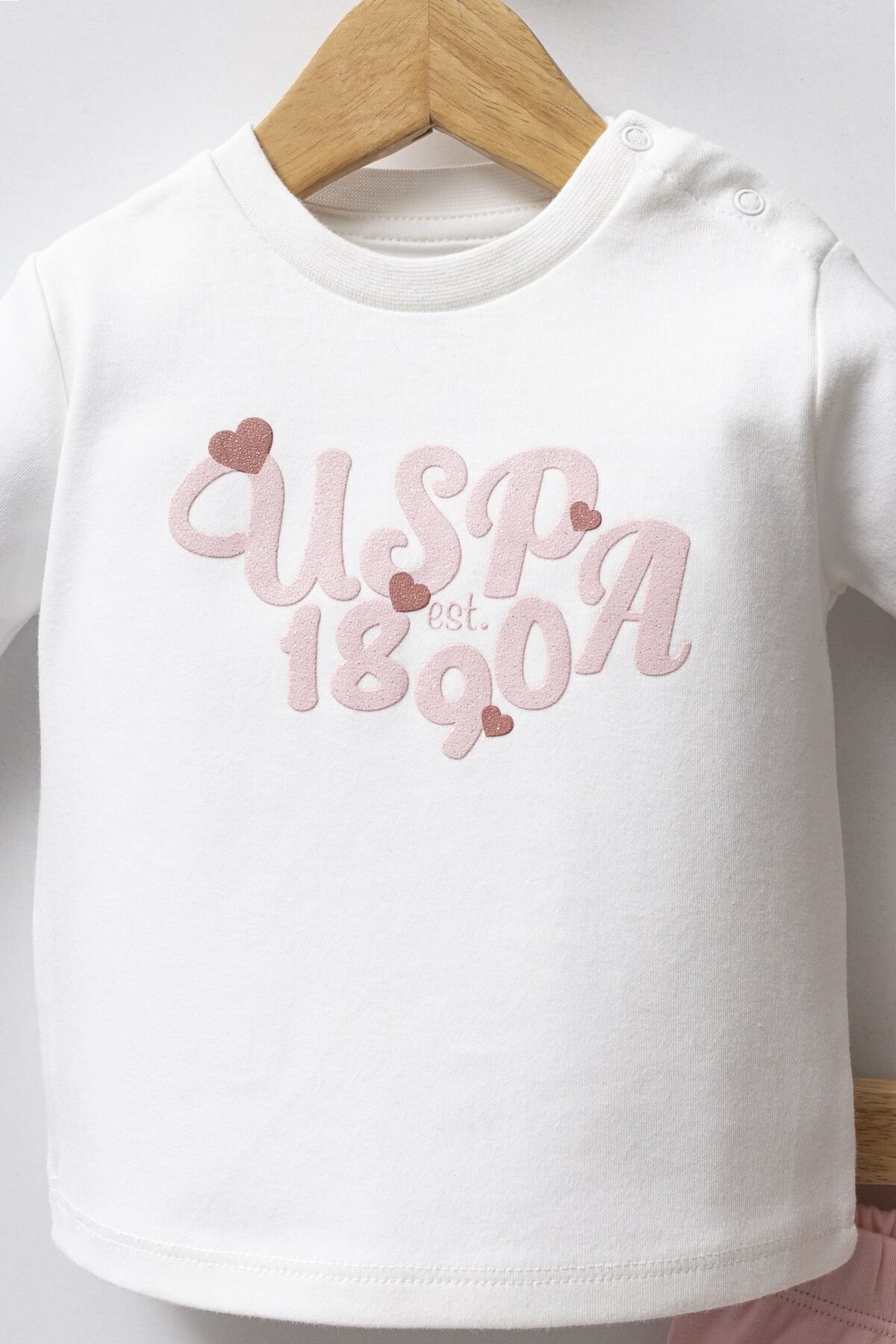 U.s. Polo Assn 3 Lü Takım Usb2712 Açık Pembe