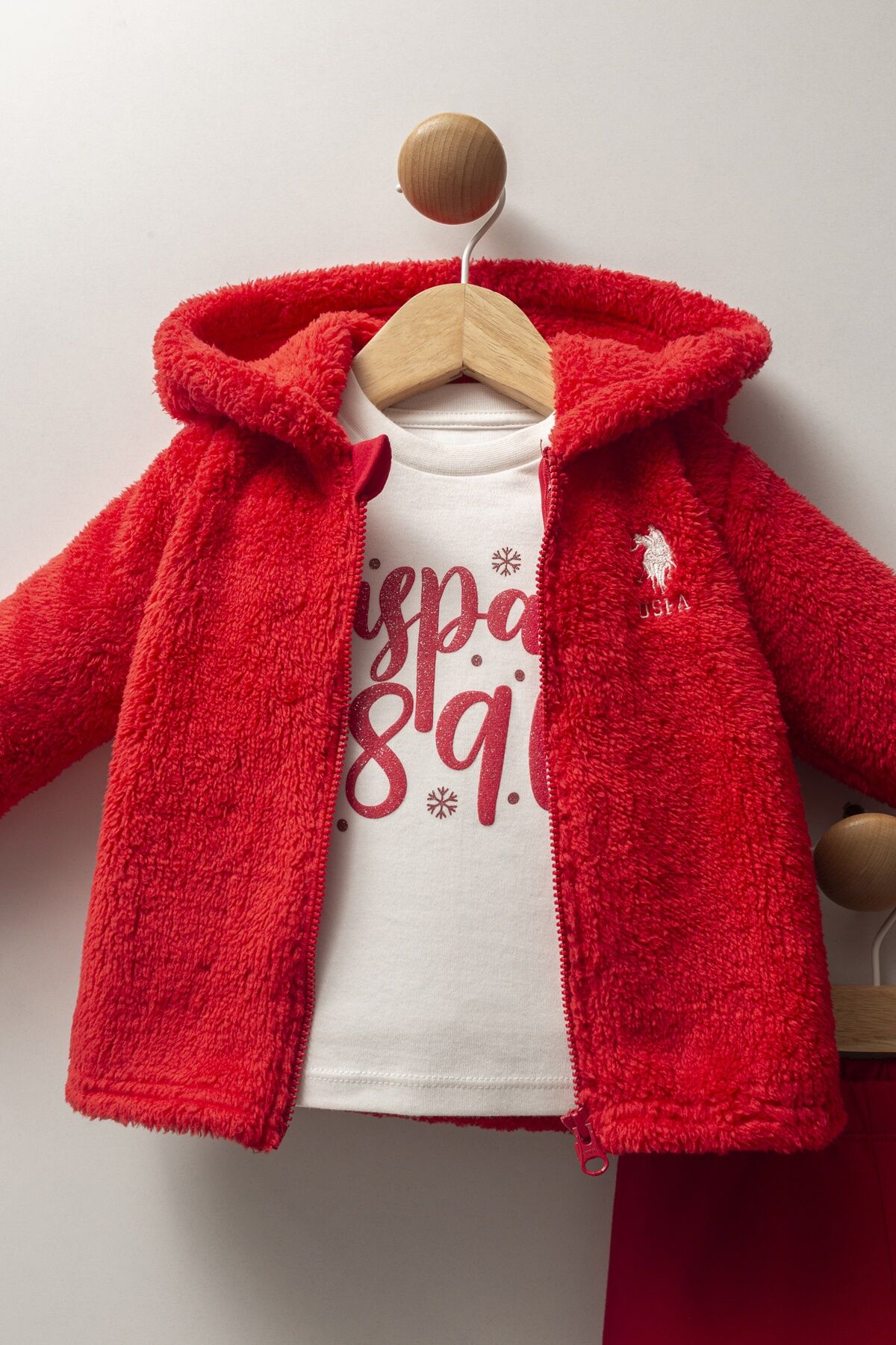 U.s. Polo Assn 3 Lü Takım Usb2732 Kırmızı