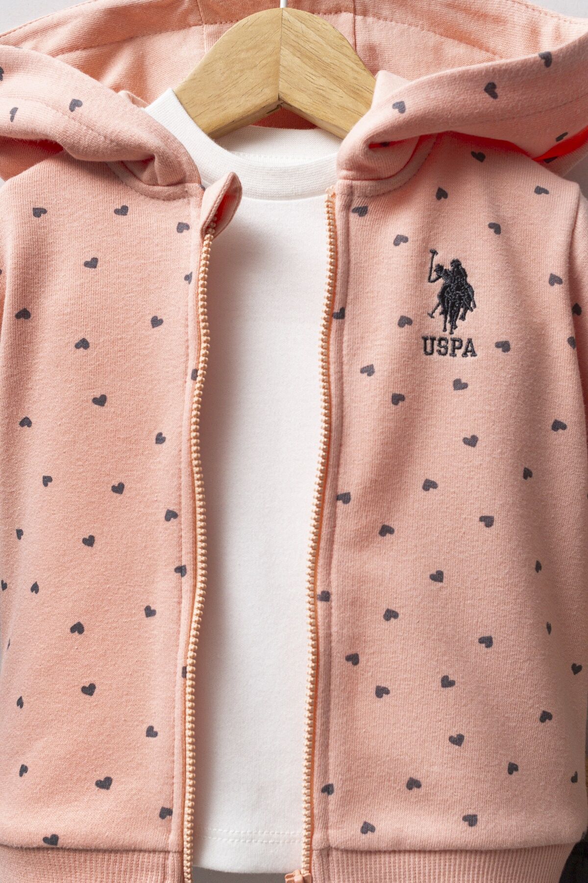 U.s. Polo Assn 3 Lü Takım Usb2766 Somon