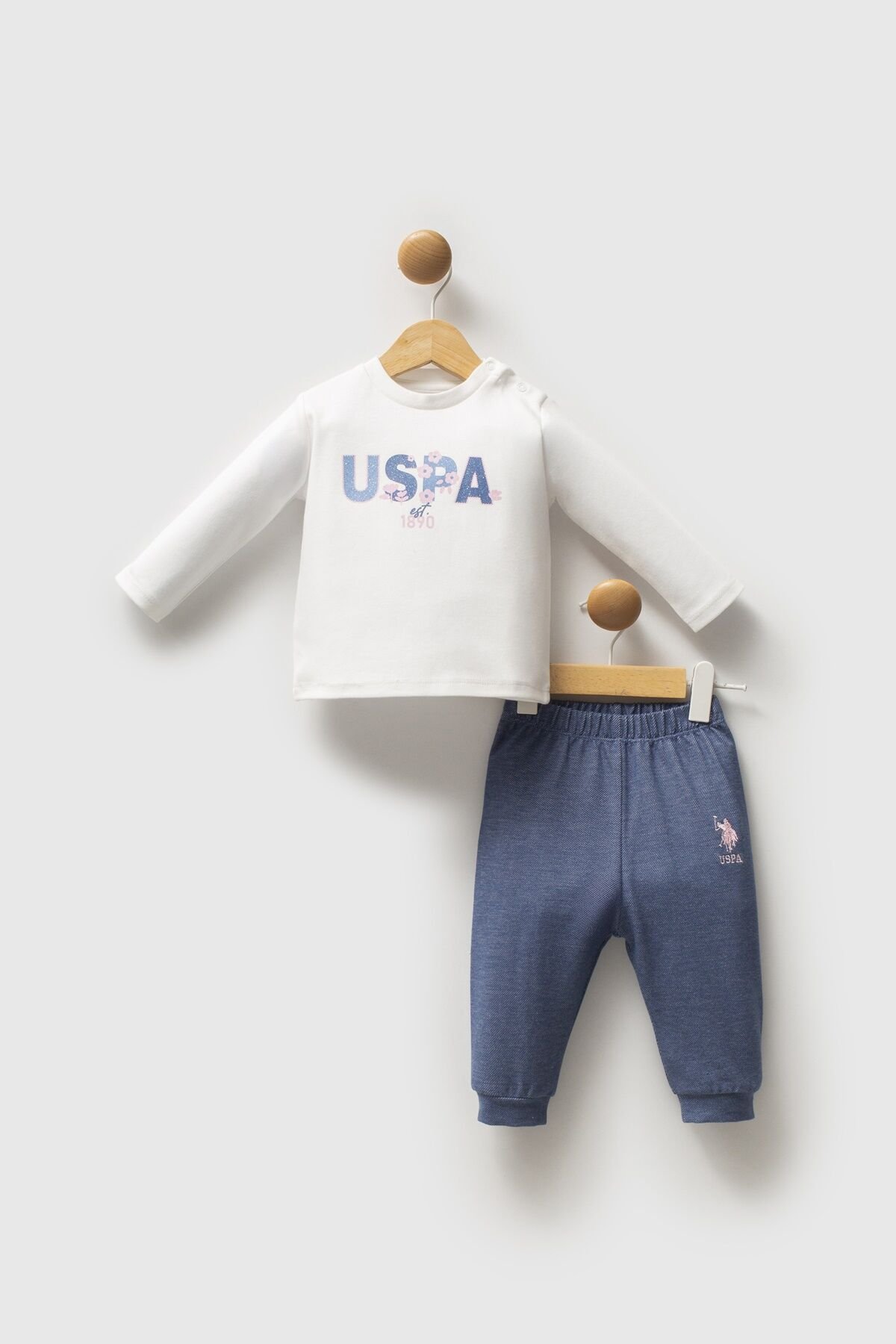 U.s. Polo Assn 3 Lü Takım Usb2778 Mavi̇