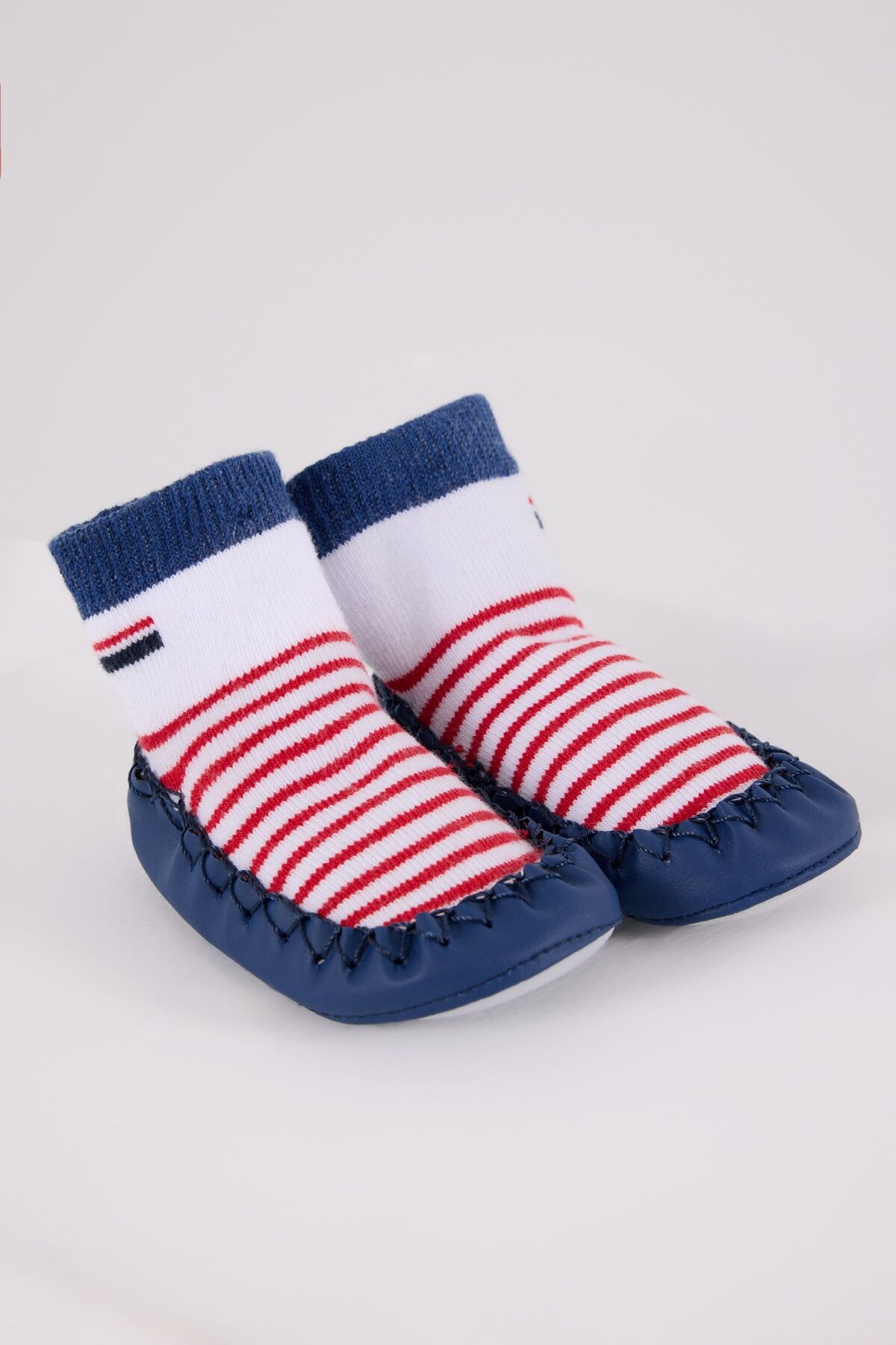 U.s. Polo Assn Çarık Çorap Usb2600 Beyaz-Laci̇vert