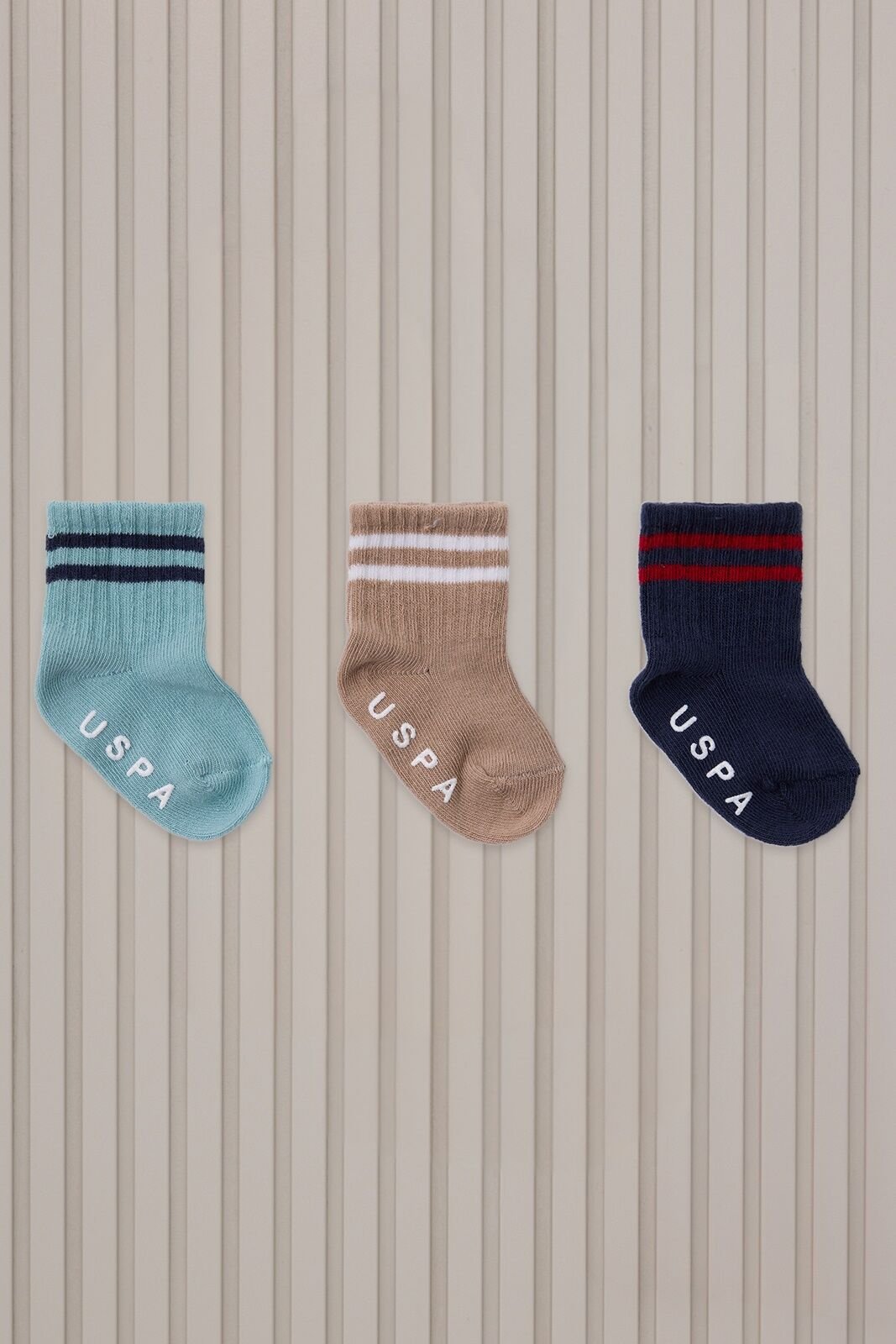 U.s. Polo Assn Erkek Bebek Çorap Usb2200 Su Yeşi̇li̇