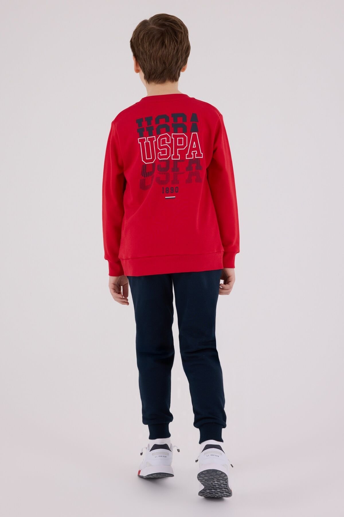 U.s. Polo Assn Eşofman Takımı Us2208-4 Kırmızı