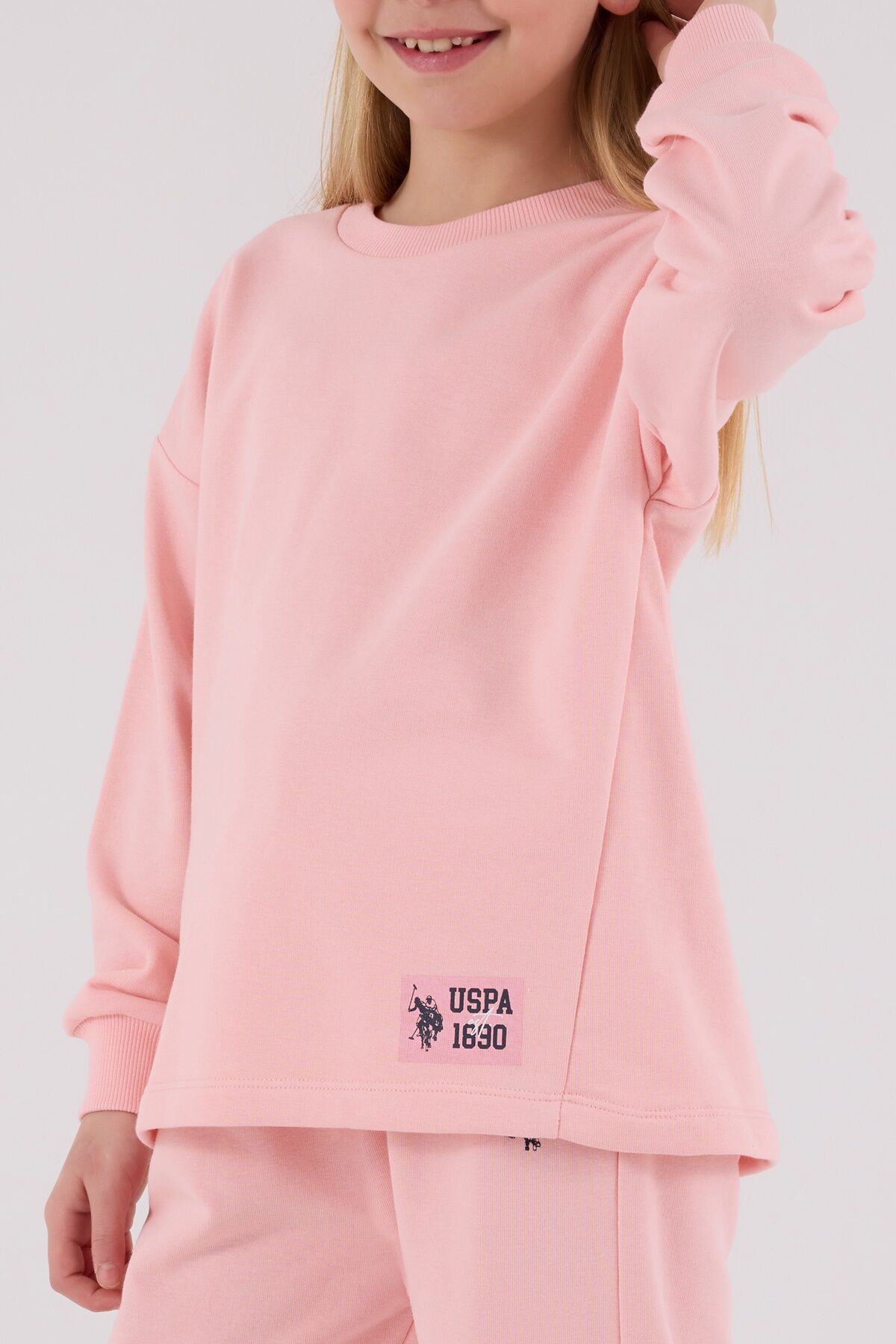 U.s. Polo Assn Eşofman Takımı Us2300-4 Açık Pembe