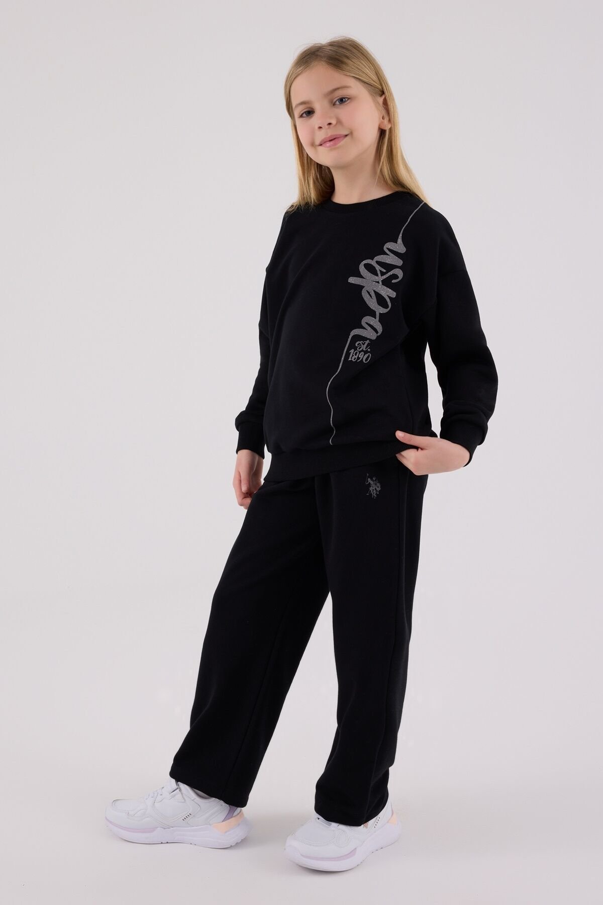 U.s. Polo Assn Eşofman Takımı Us2304-4 Si̇yah