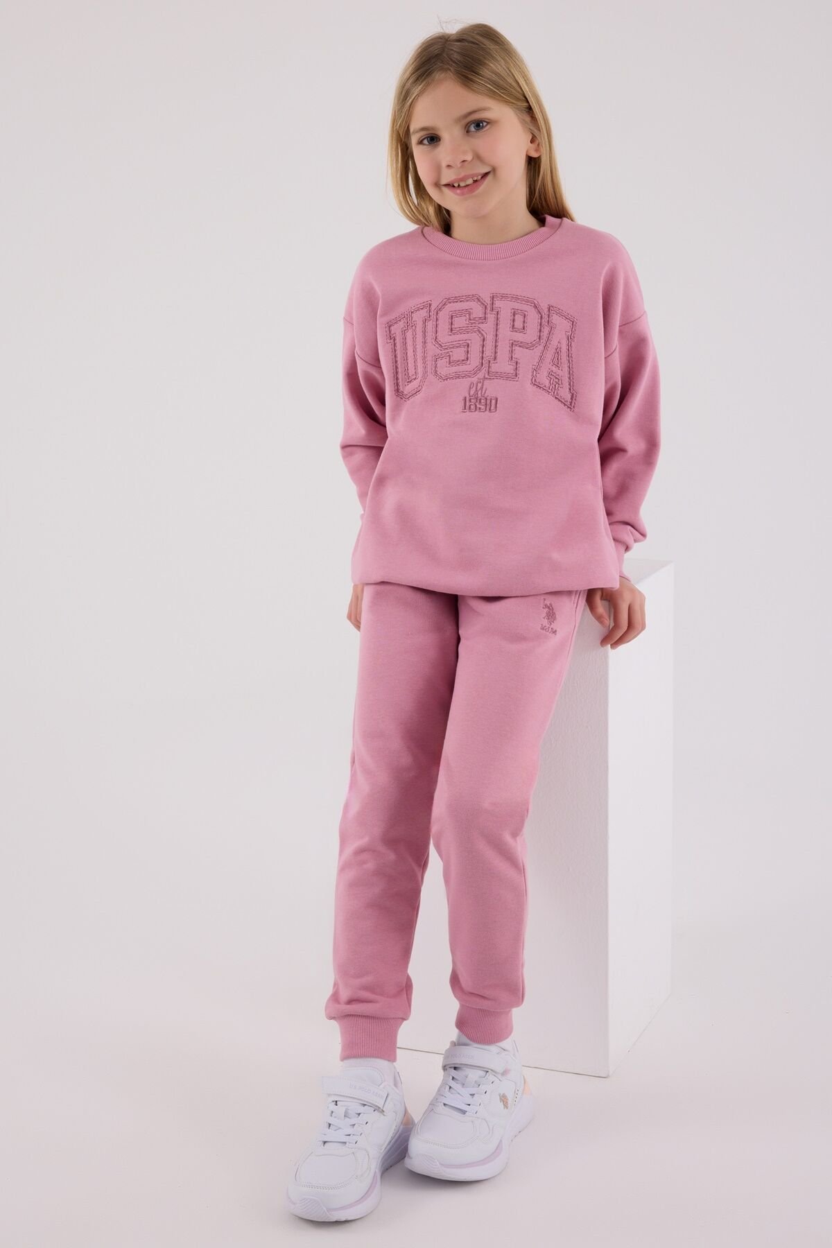 U.s. Polo Assn Eşofman Takımı Us2305-4 Gül Kurusu