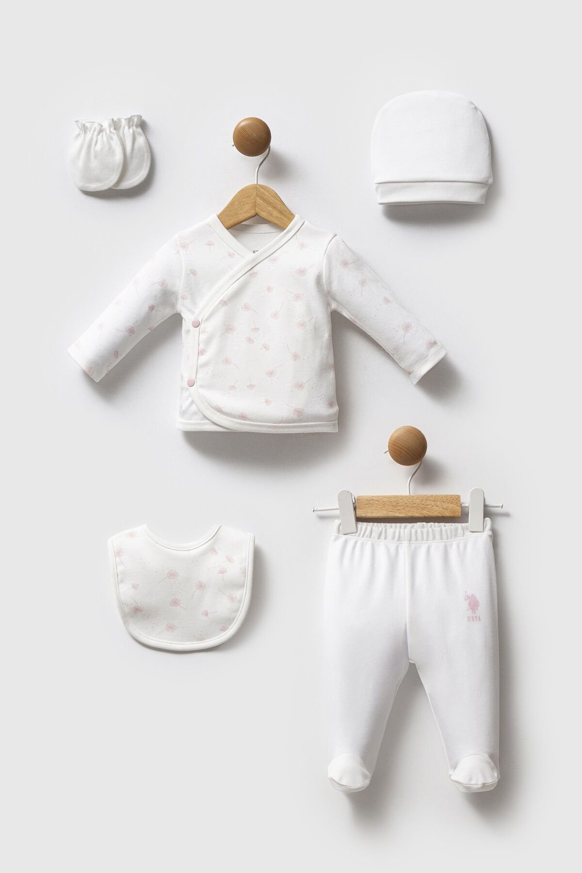 U.s. Polo Assn Hastane Çıkışı 5’Li̇ Set Usb2701 Beyaz