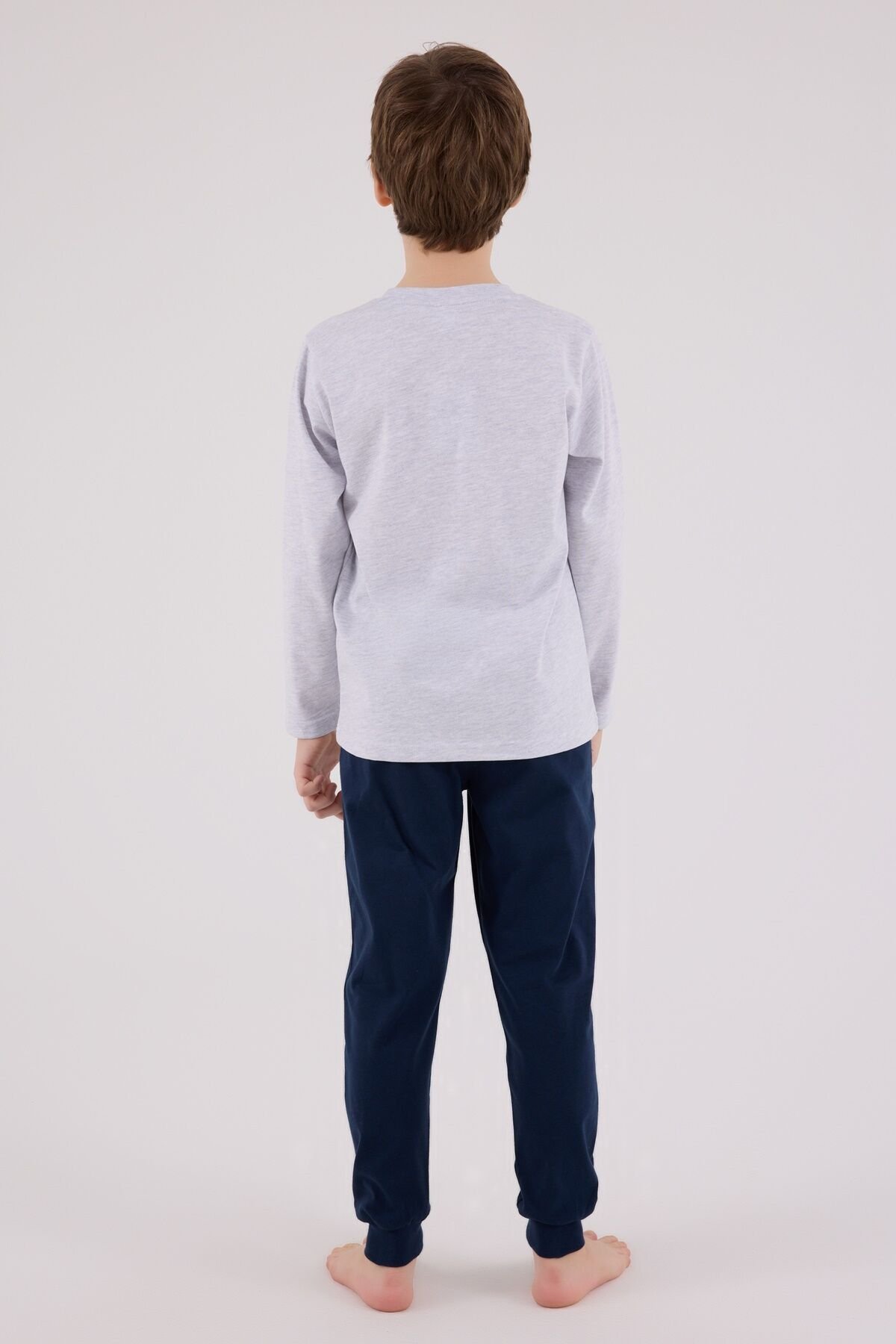 U.s. Polo Assn  Uzun Kol Pi̇jama Takım Us2206-4 Karmelanj